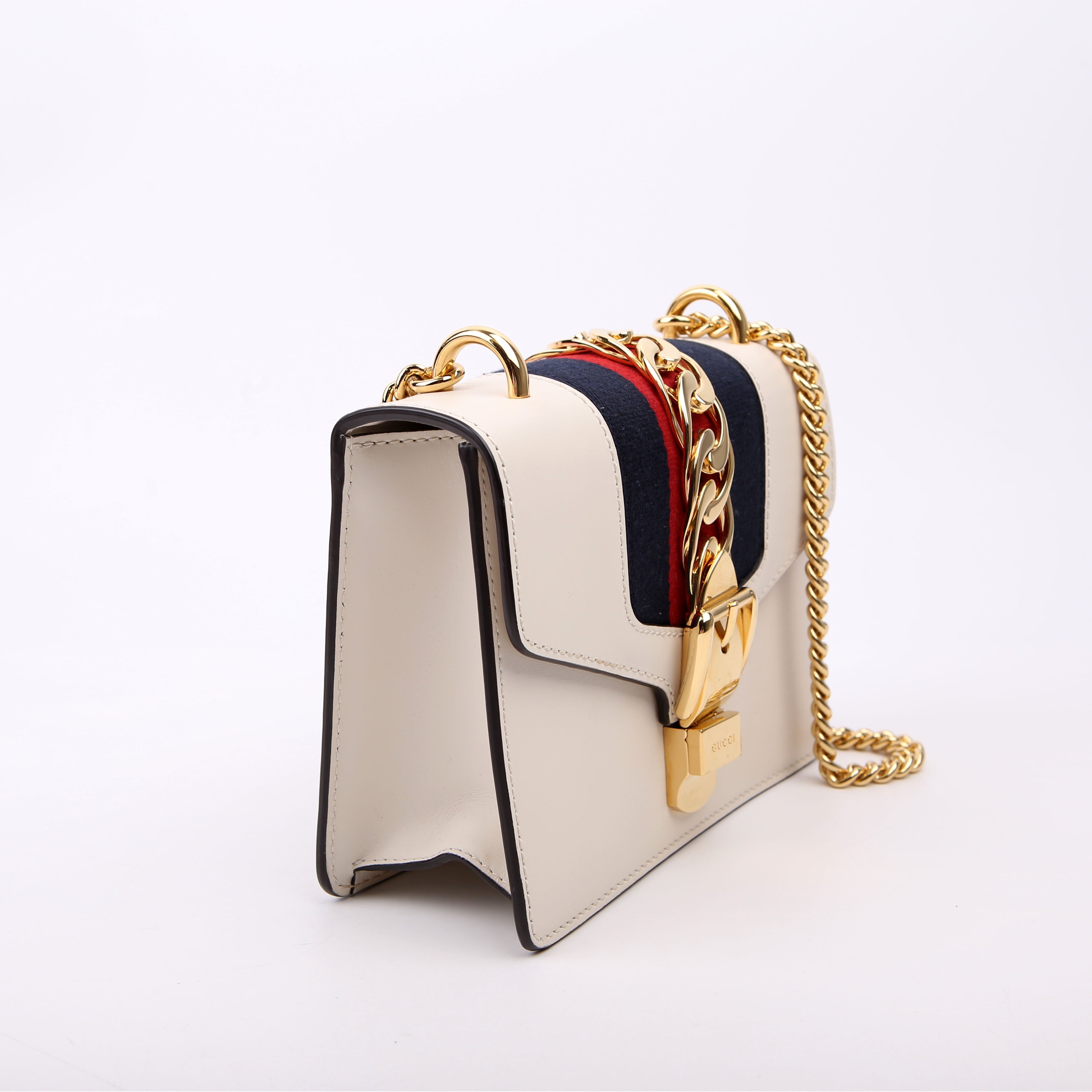 431666 Sylvie Mini Shoulder Bag Leather
