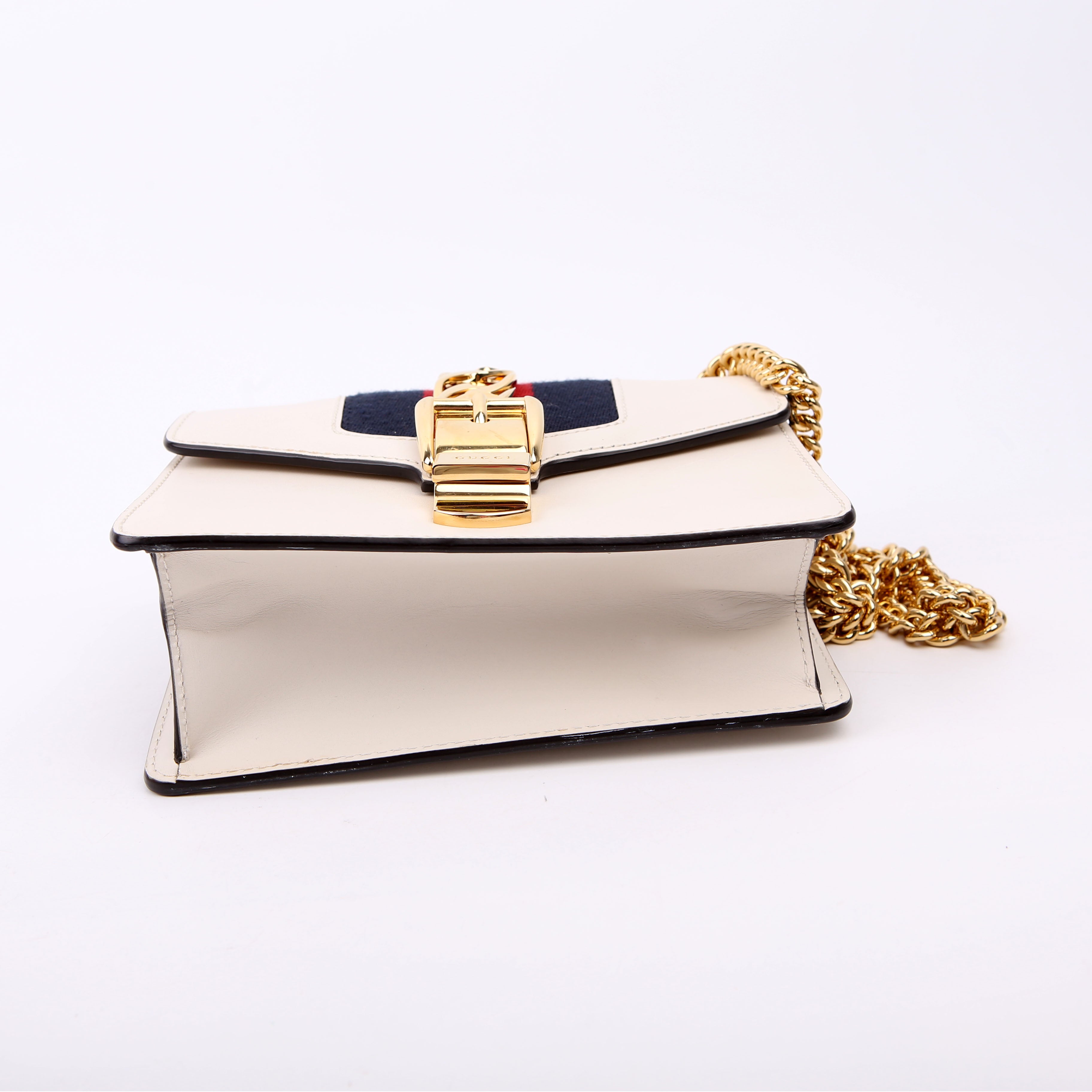 431666 Sylvie Mini Shoulder Bag Leather