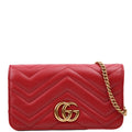 488426 GG Marmont Mini Bag Red