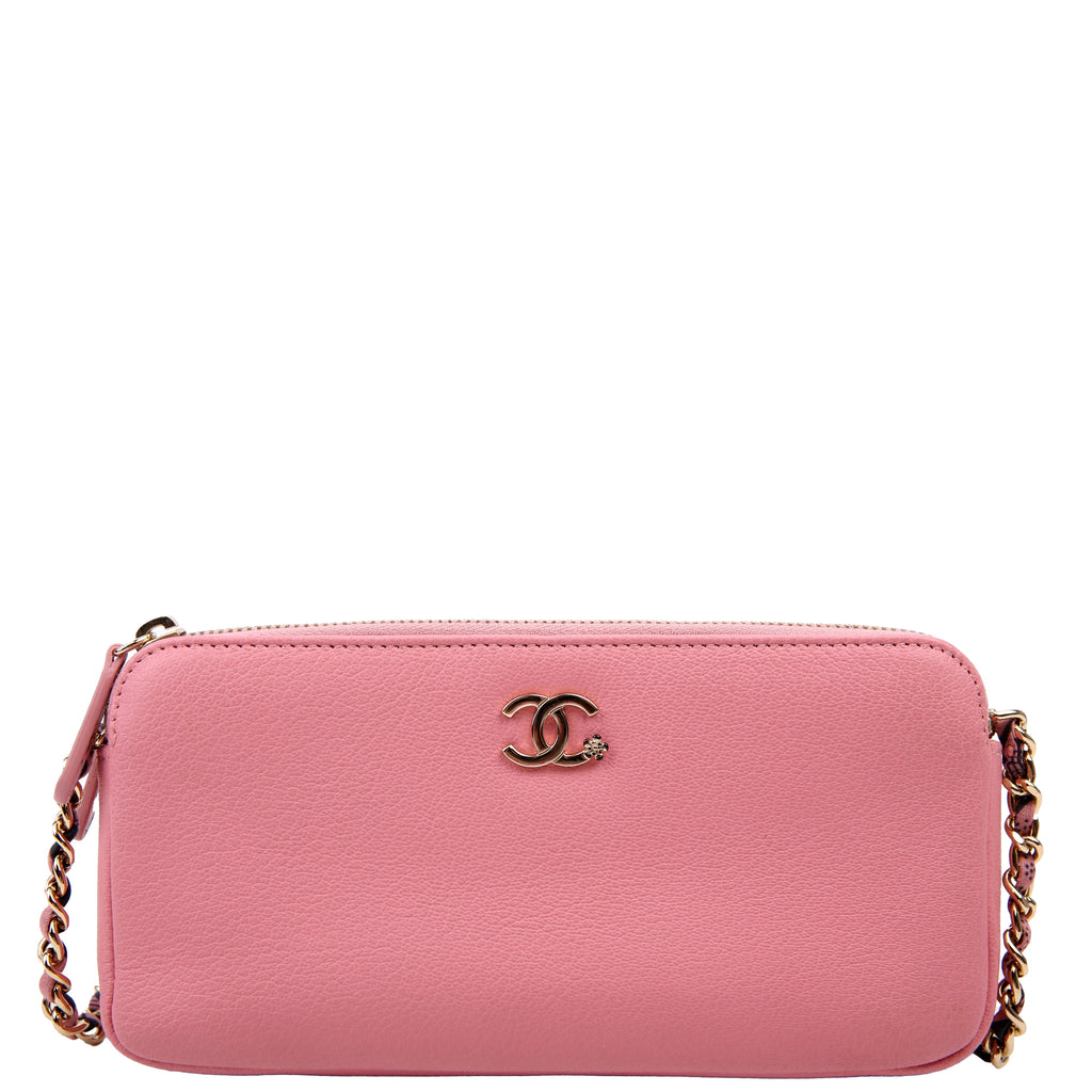 Double Zip WOC Pink