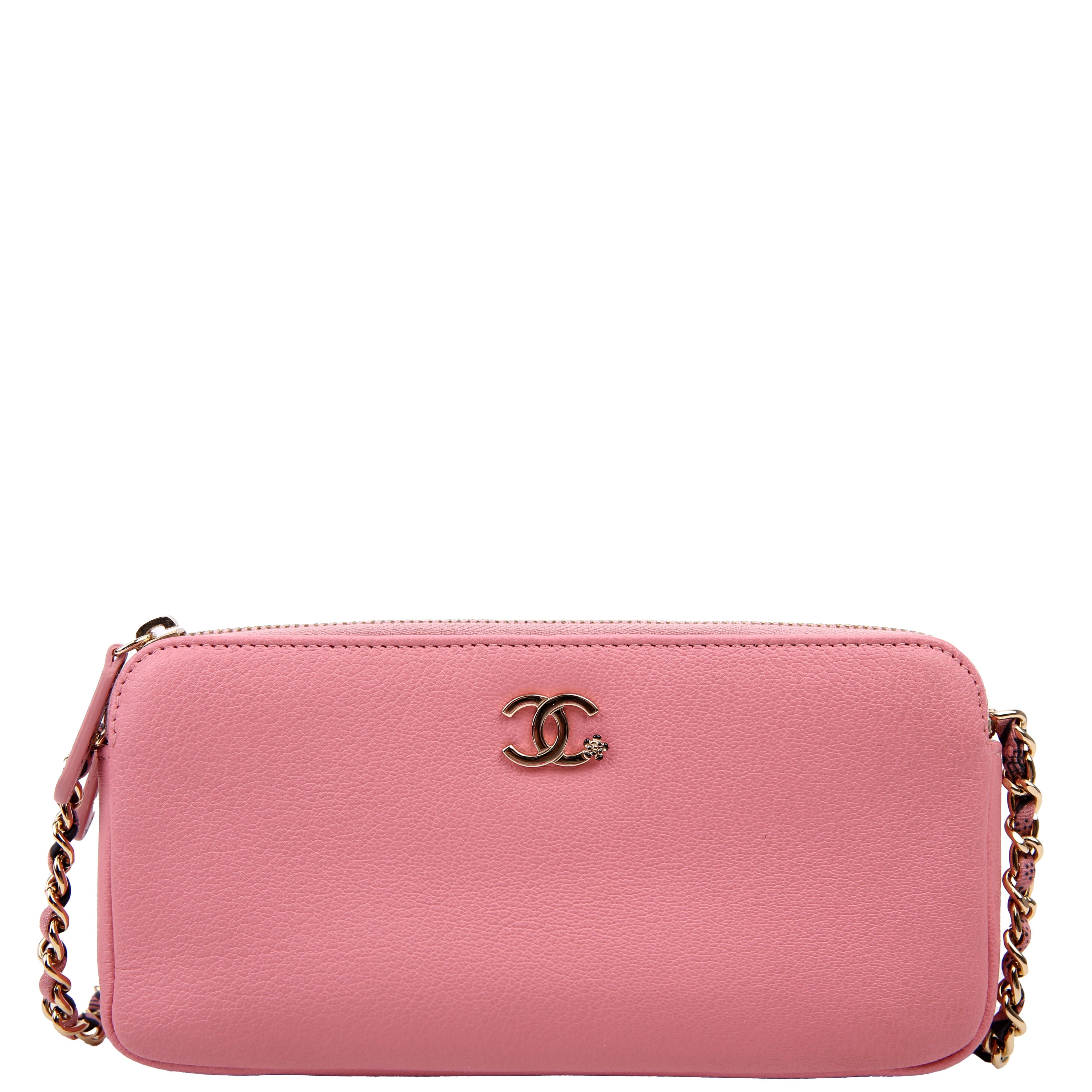 Double Zip WOC Pink