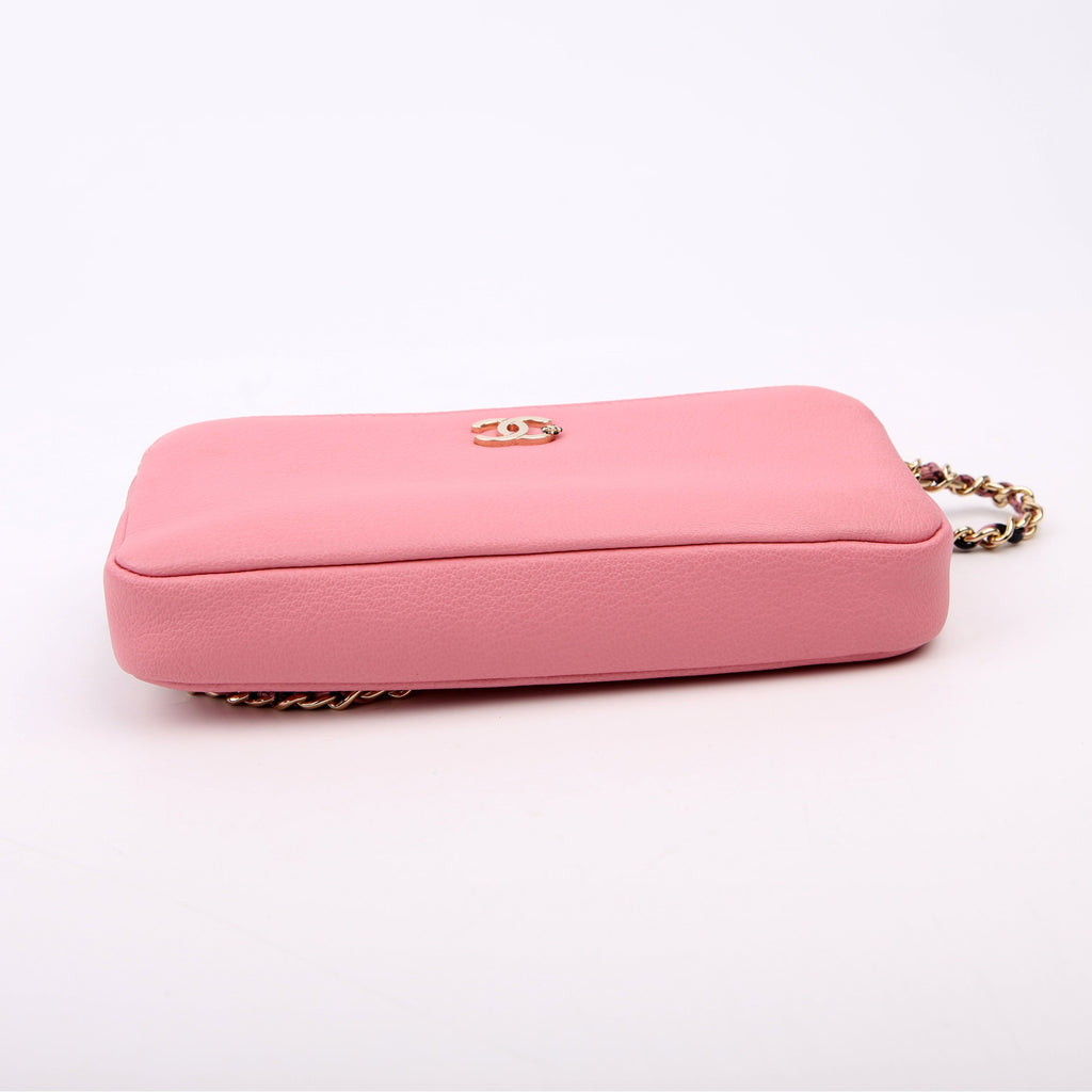 Double Zip WOC Pink