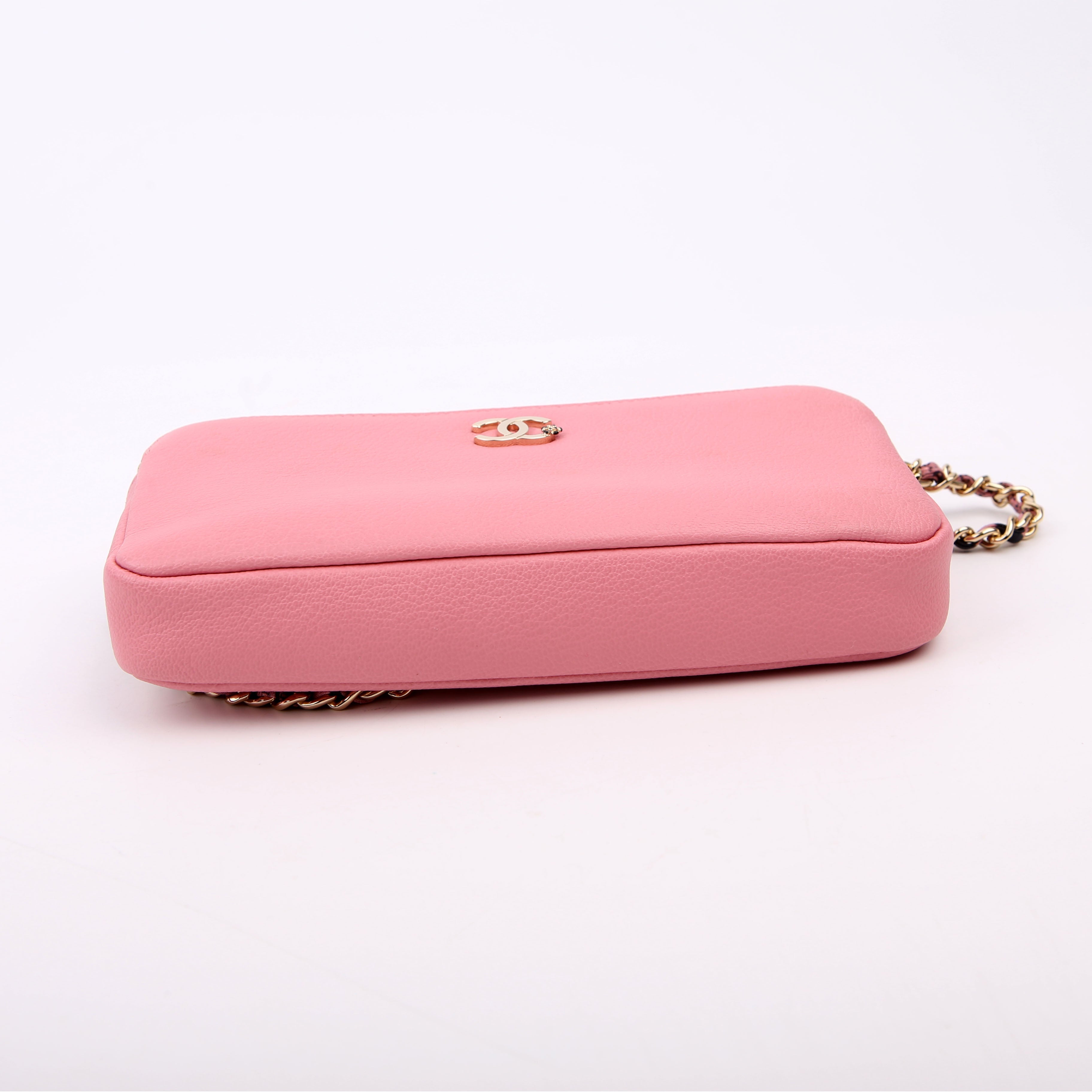 Double Zip WOC Pink