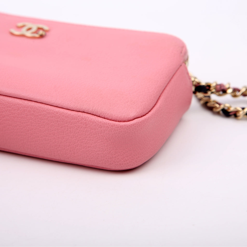 Double Zip WOC Pink