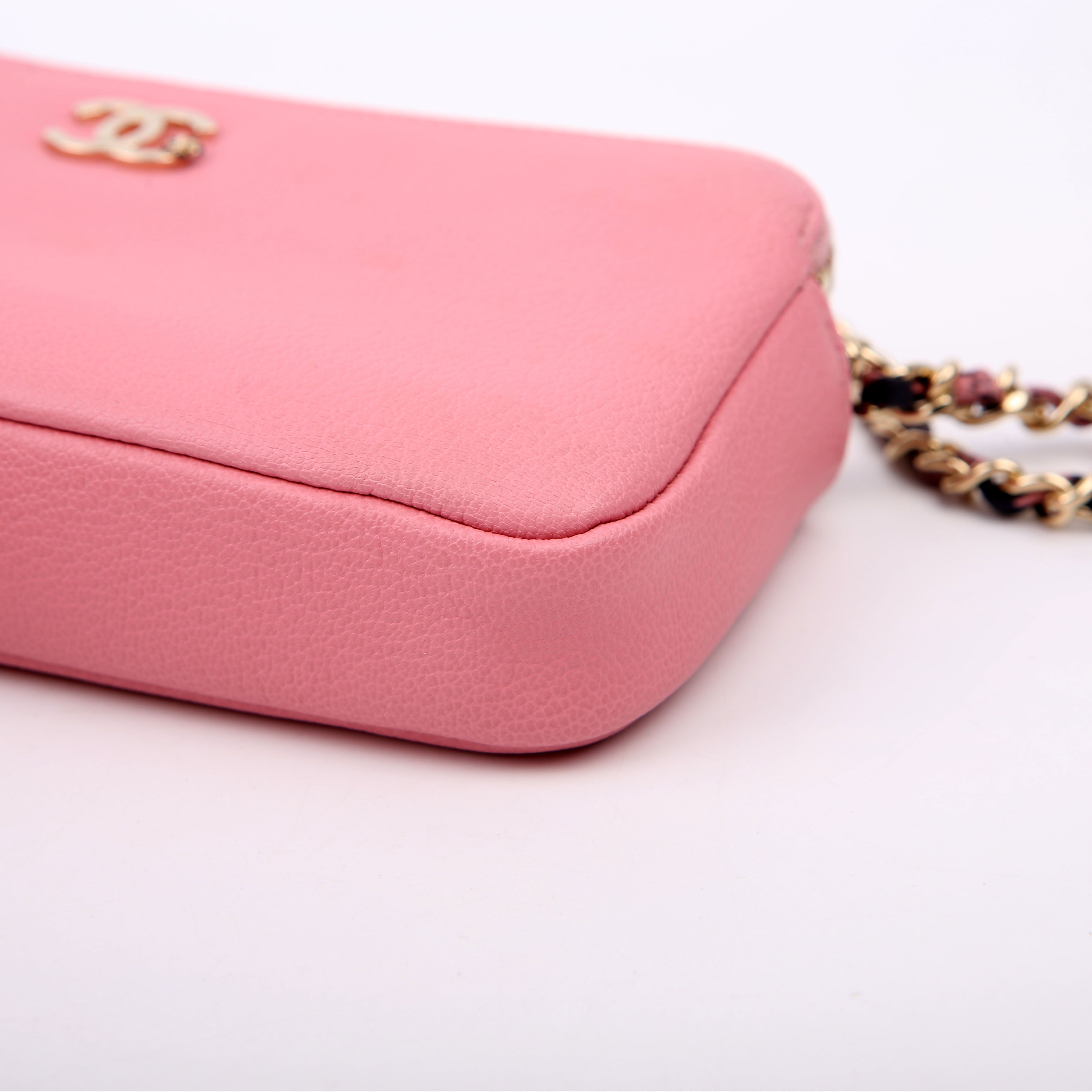 Double Zip WOC Pink