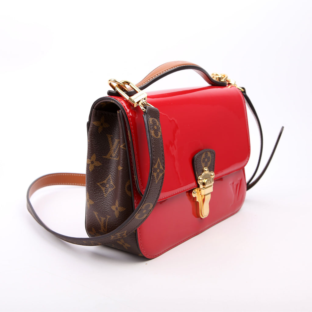Cherrywood BB Patent/Monogram Red