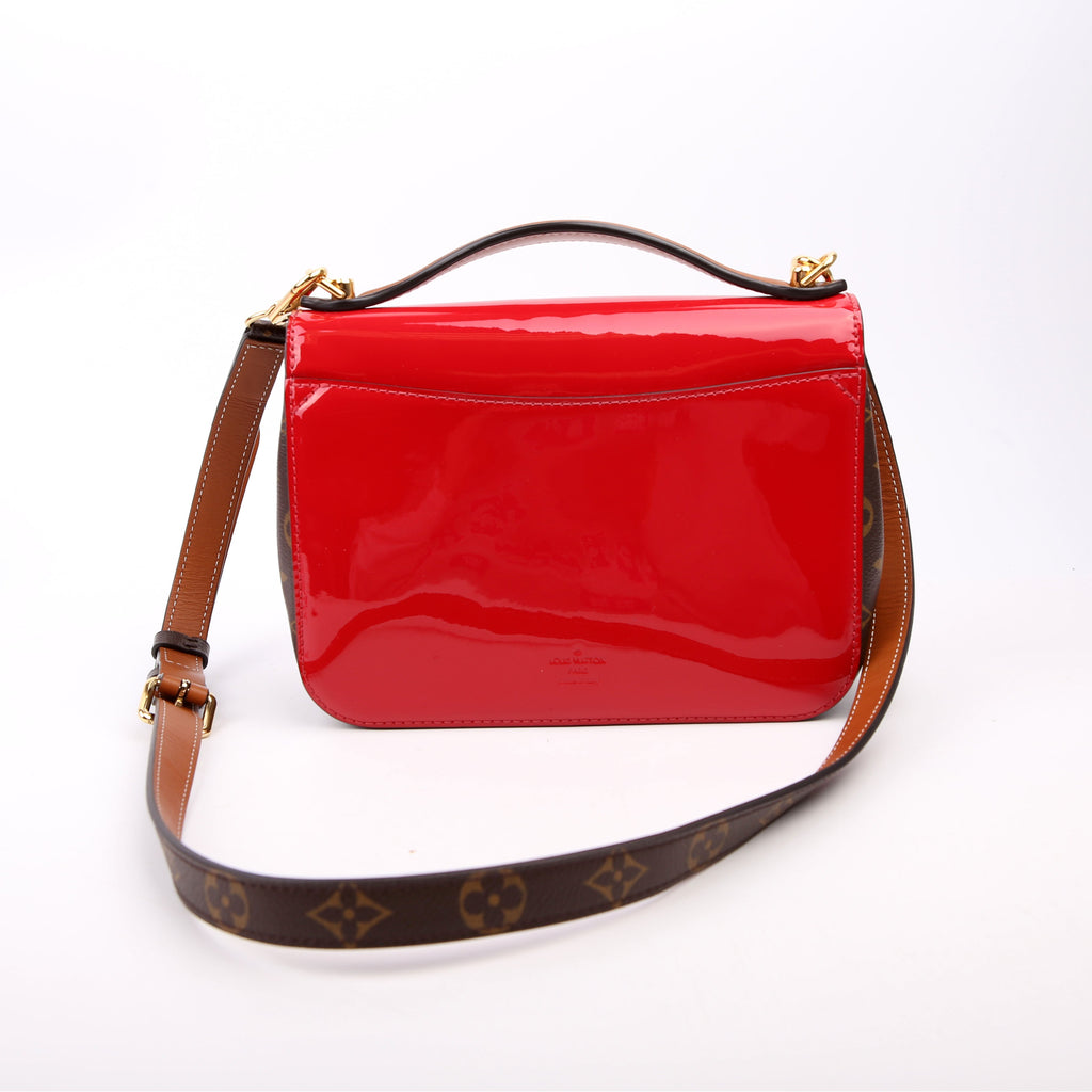 Cherrywood BB Patent/Monogram Red