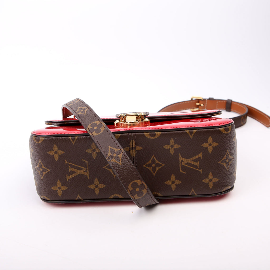Cherrywood BB Patent/Monogram Red