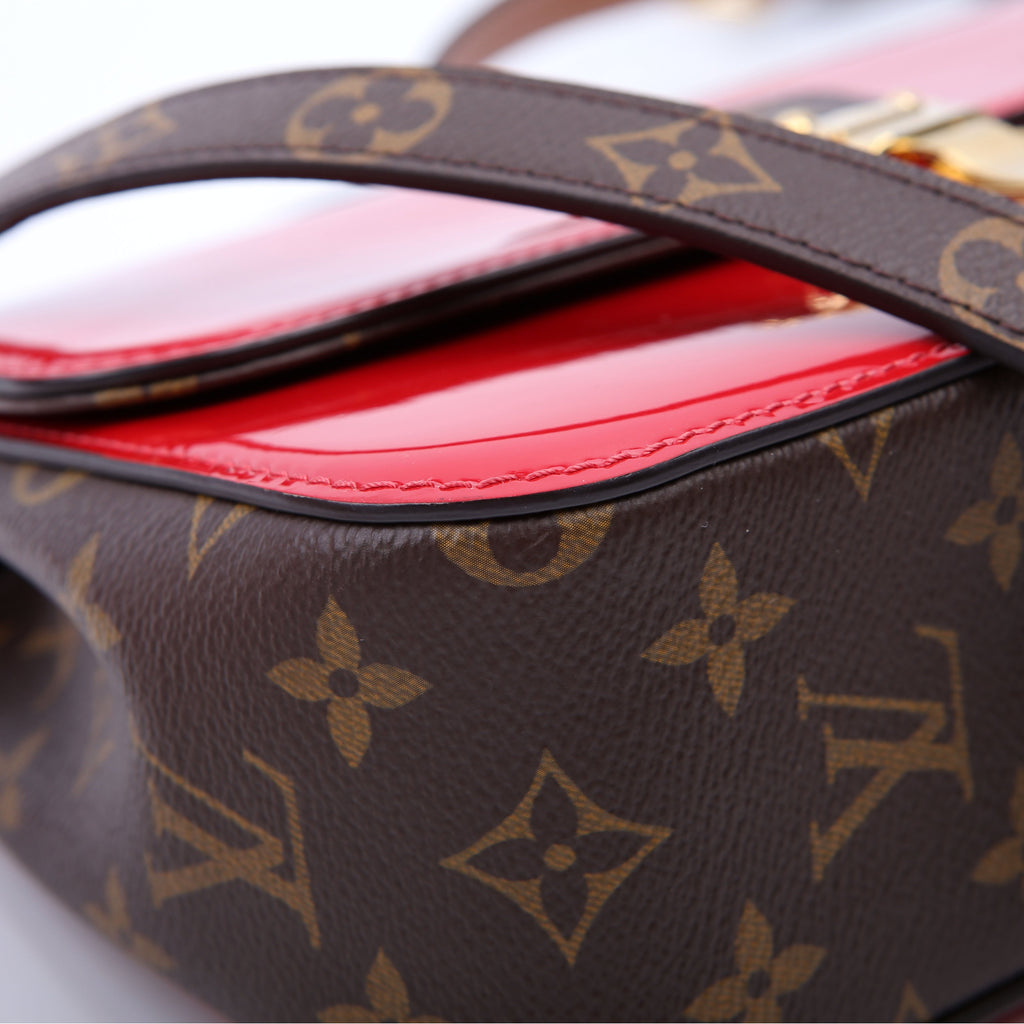Cherrywood BB Patent/Monogram Red
