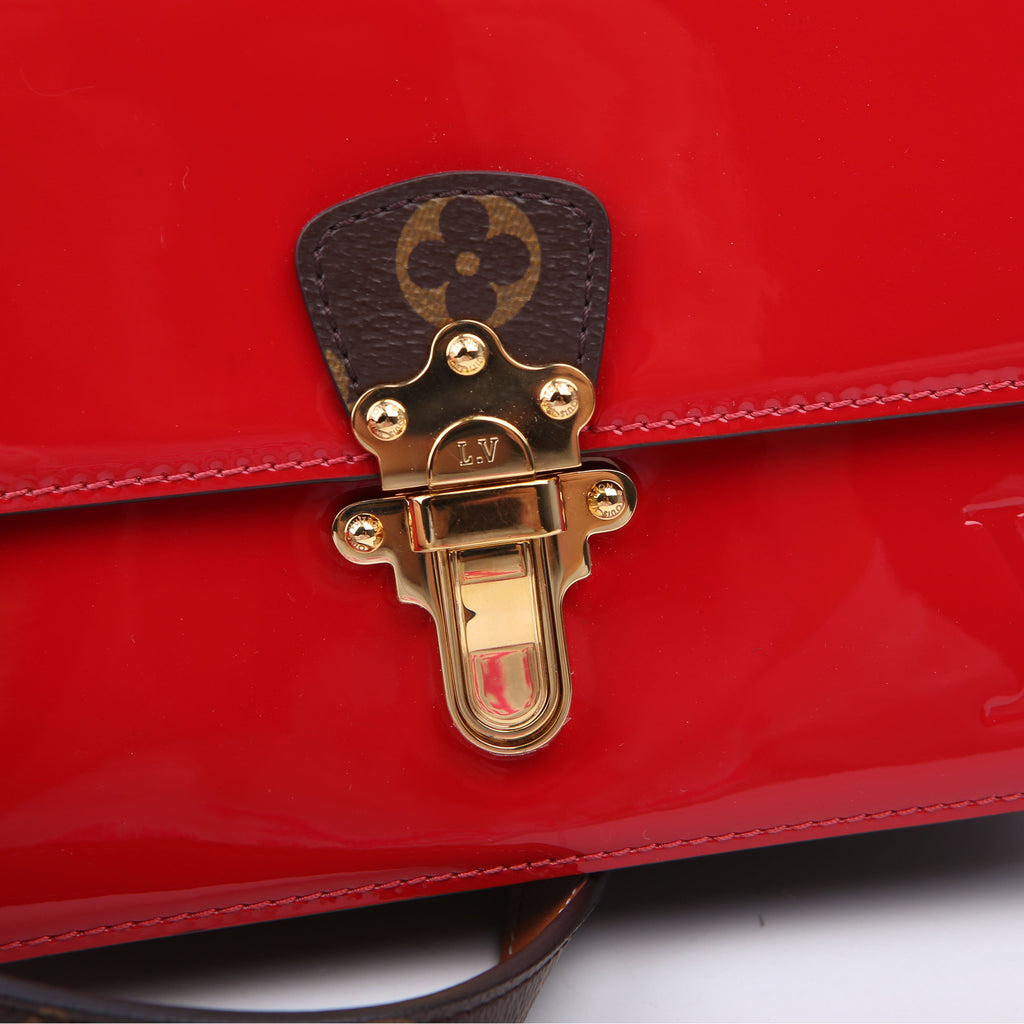 Cherrywood BB Patent/Monogram Red