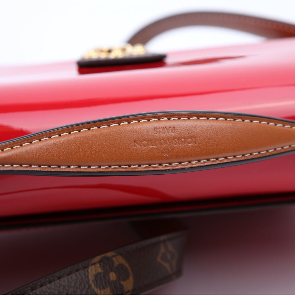 Cherrywood BB Patent/Monogram Red