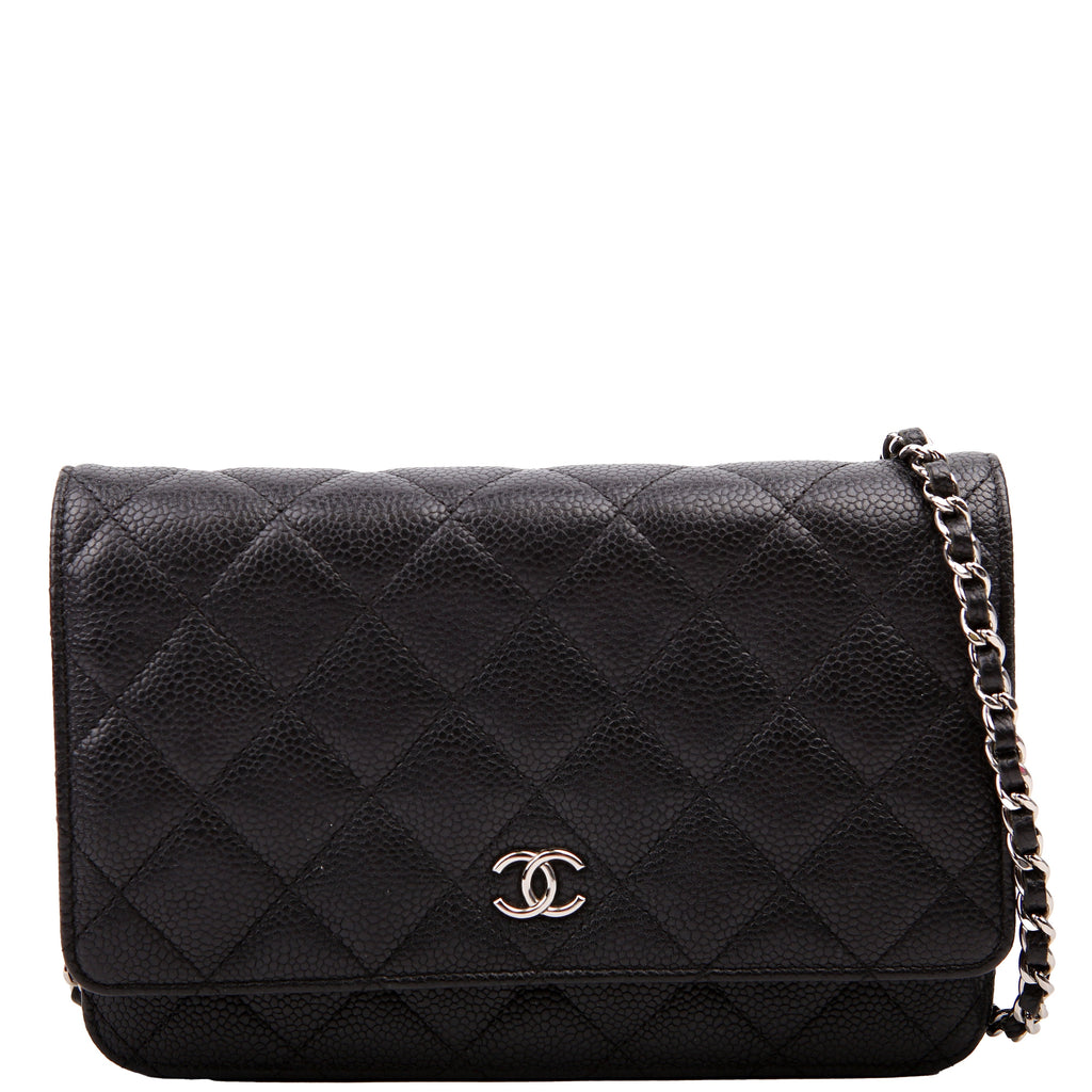 WOC Classic Quilted Caviar Black