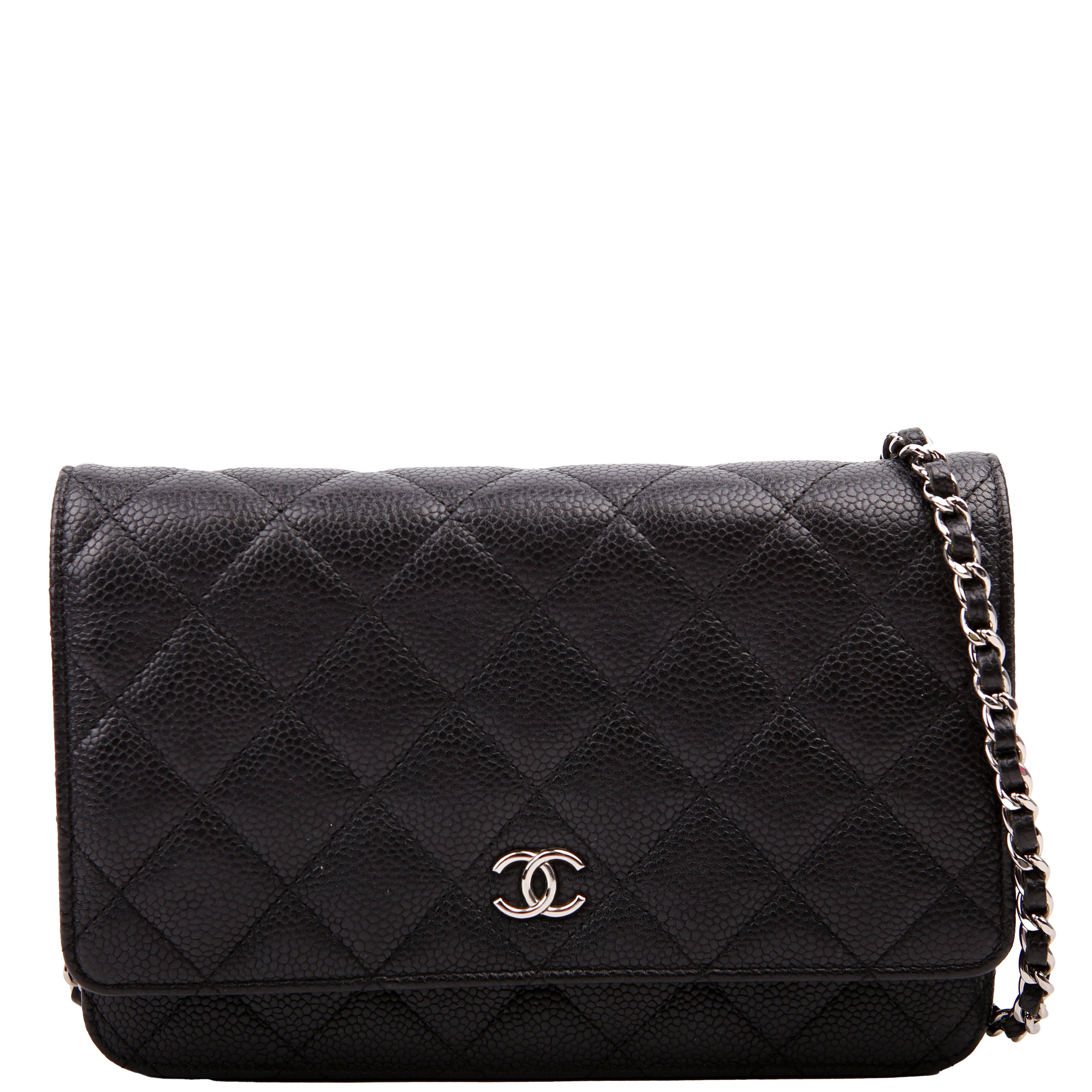 WOC Classic Quilted Caviar Black