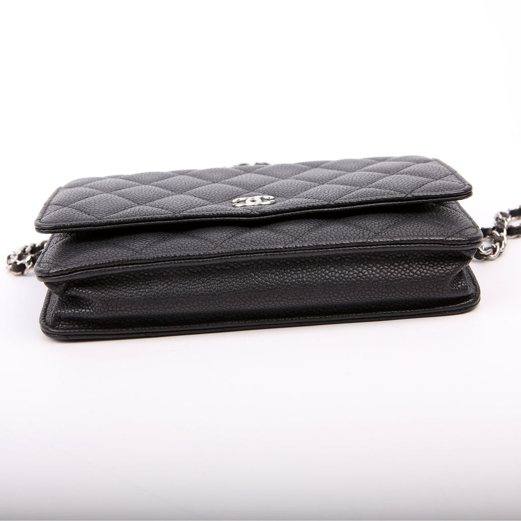 WOC Classic Quilted Caviar Black