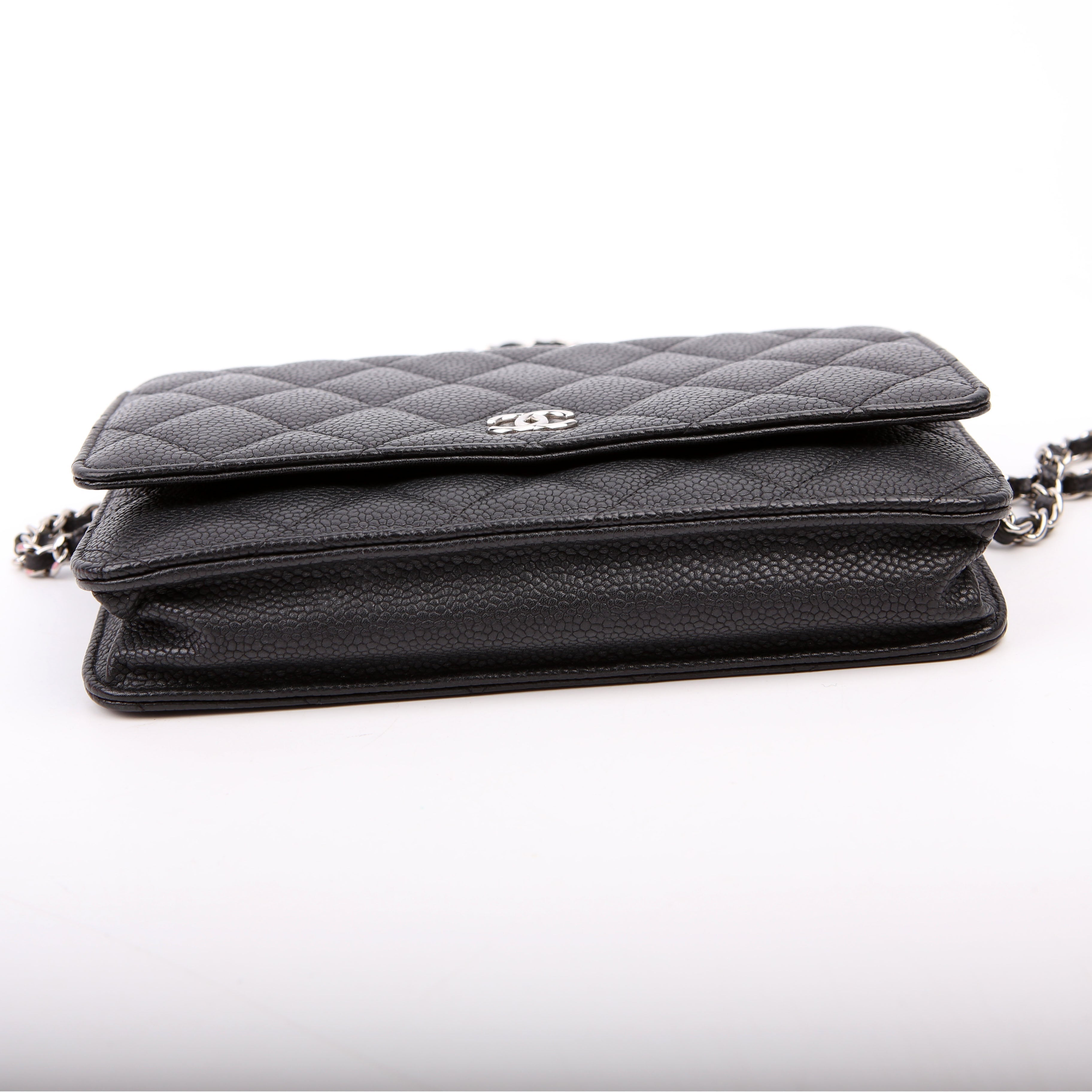 WOC Classic Quilted Caviar Black