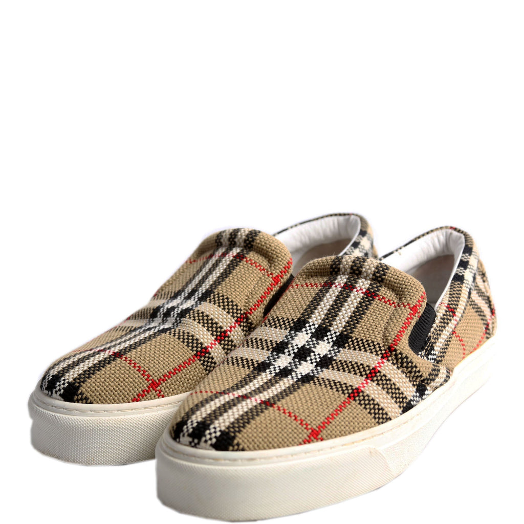 Check Slip On Sneakers Size 37