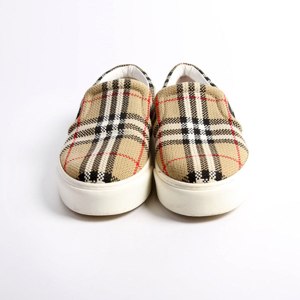 Check Slip On Sneakers Size 37