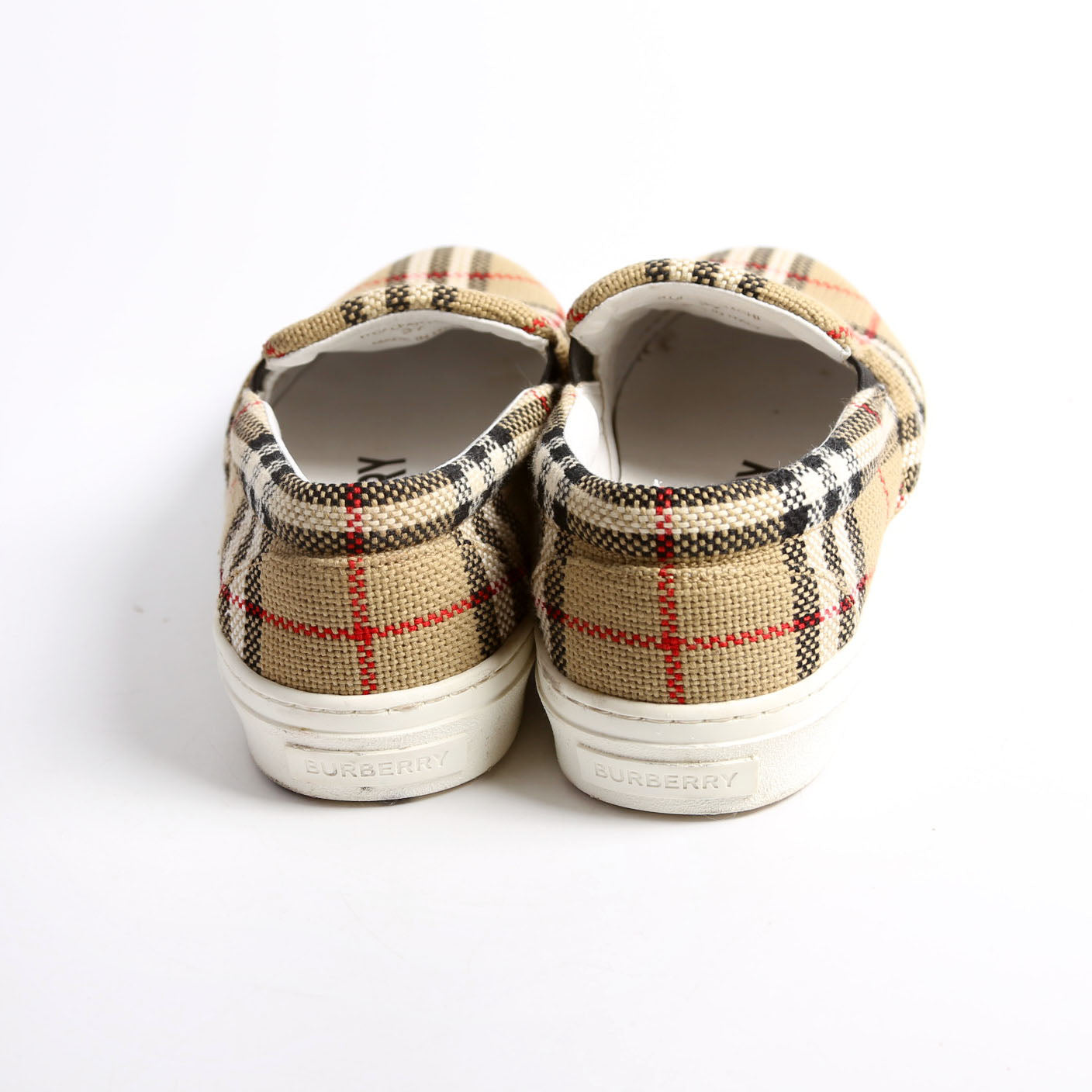 Check Slip On Sneakers Size 37