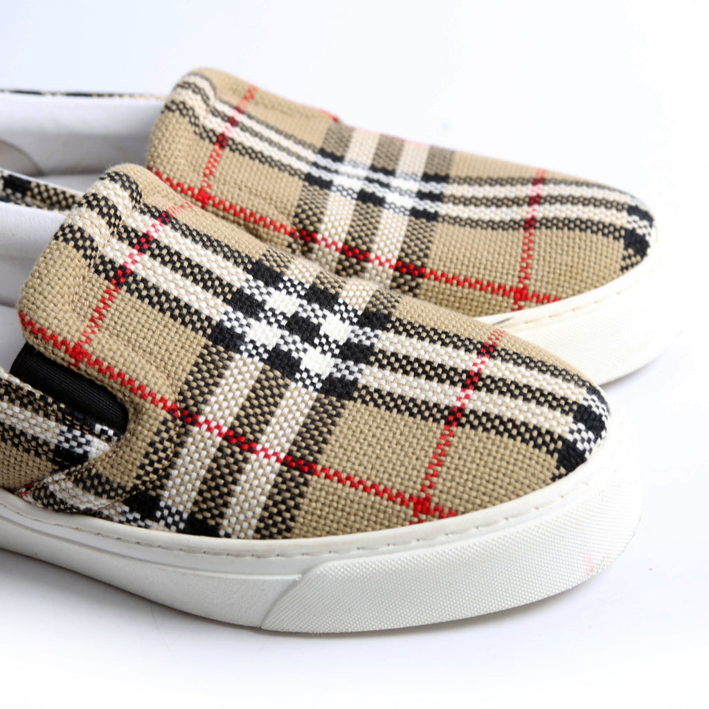 Check Slip On Sneakers Size 37