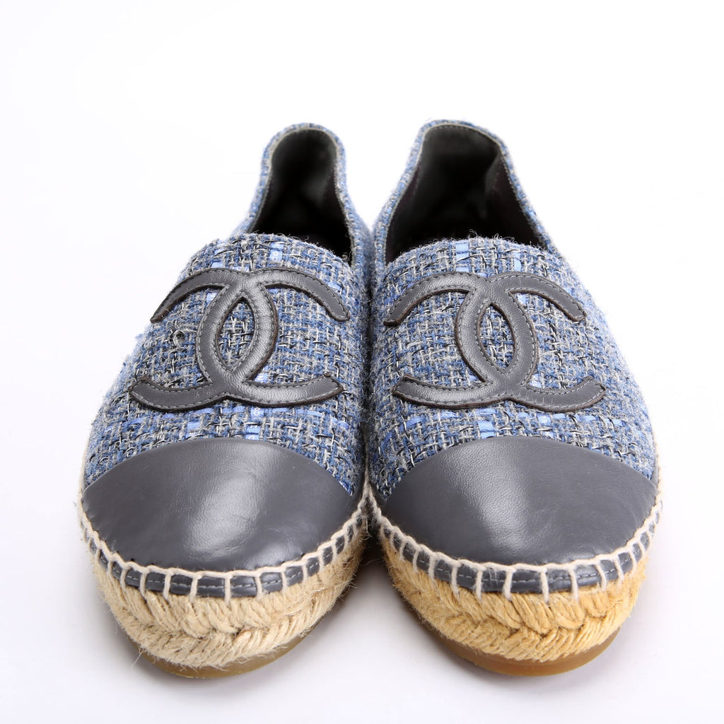 HOLD FOR ALEX Tweed CC Espadrilles Size 38