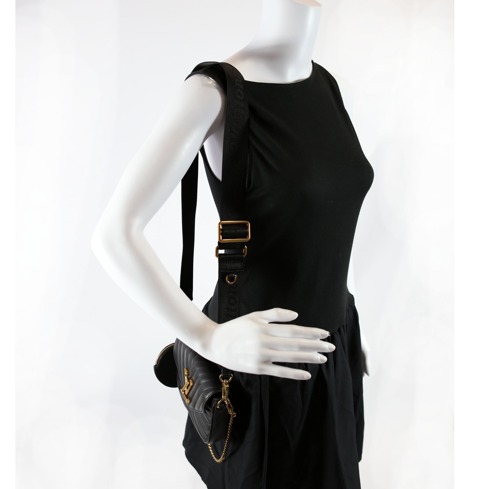 New Wave Multi Pochette Black