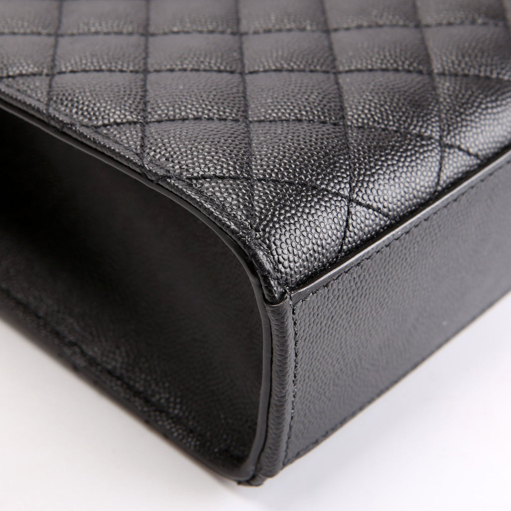 396910 Envelope Chevron Large Black
