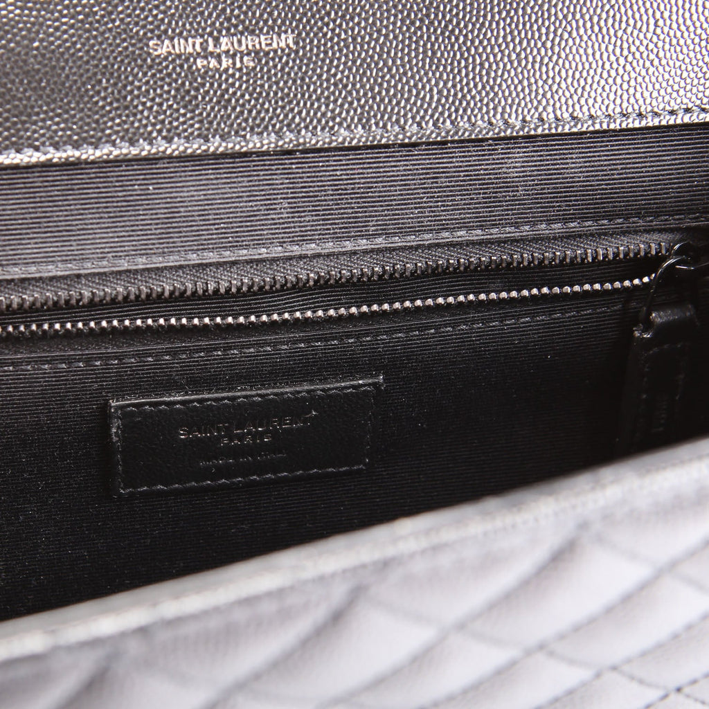396910 Envelope Chevron Large Black