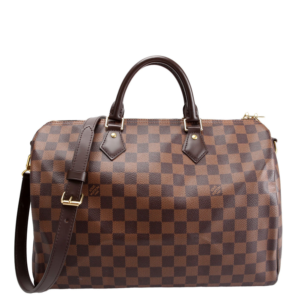 Speedy 35 Bandouliere Damier Ebene