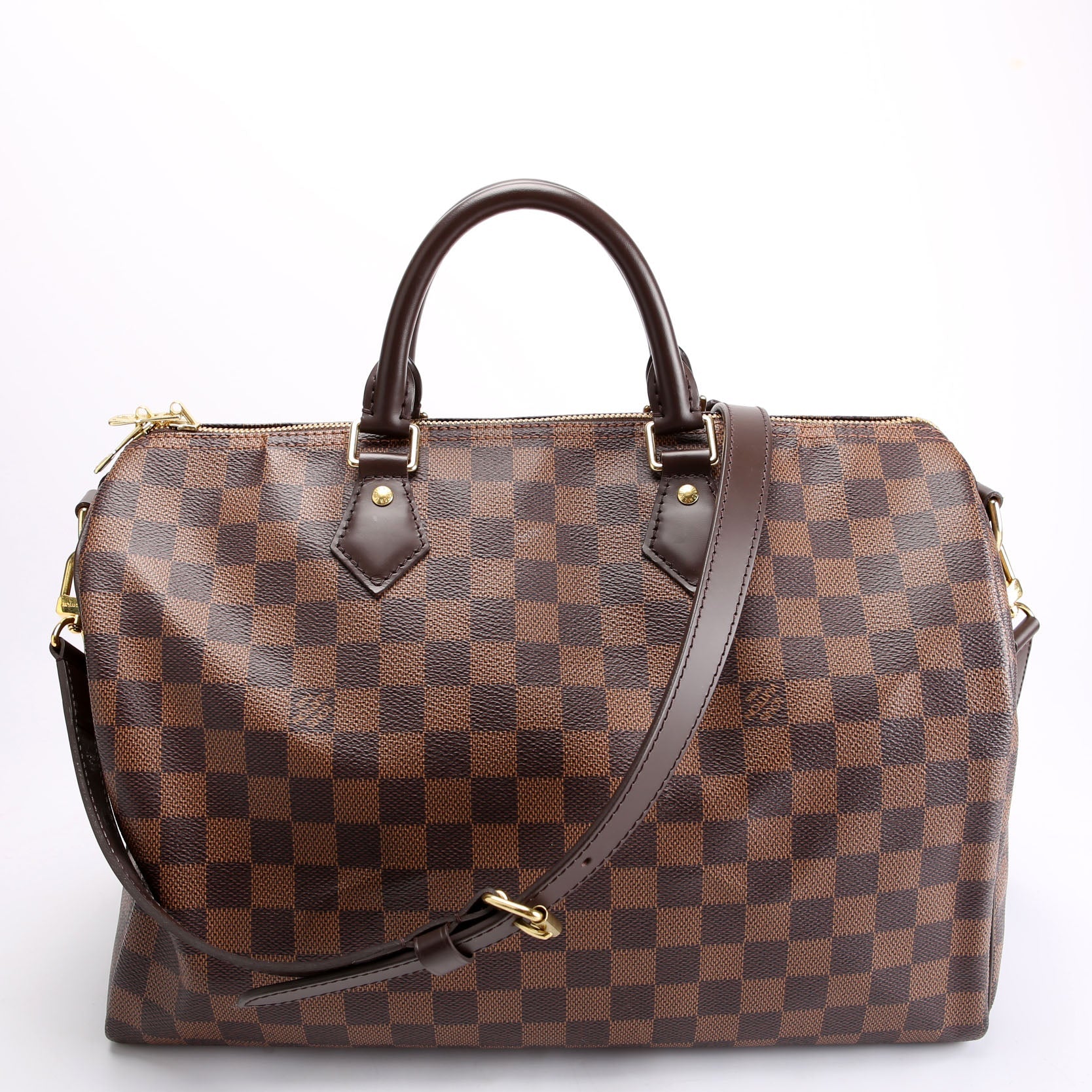 Speedy 35 Bandouliere Damier Ebene