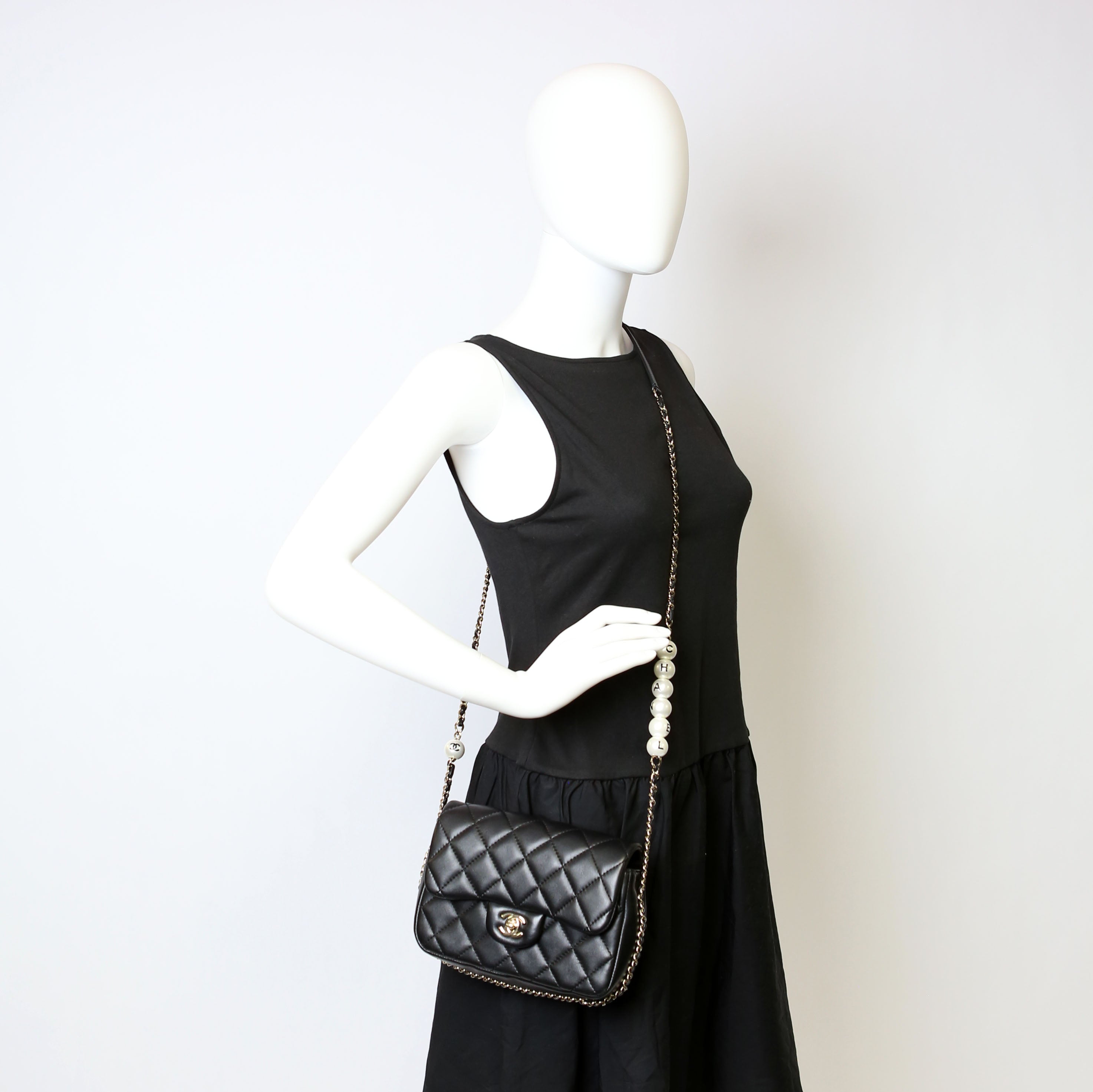 My Precious Pearls Small Chain 29M Black