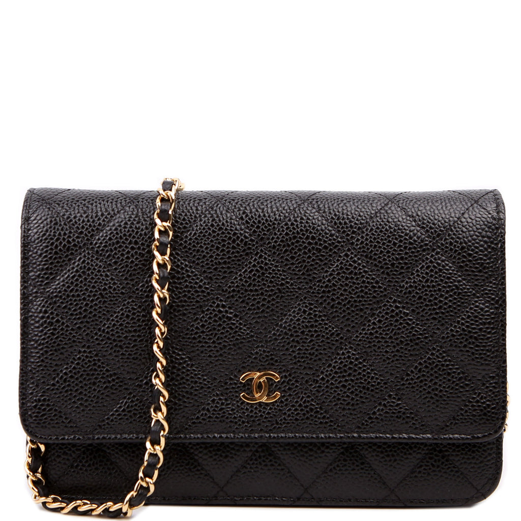 WOC Classic Quilted Caviar Black
