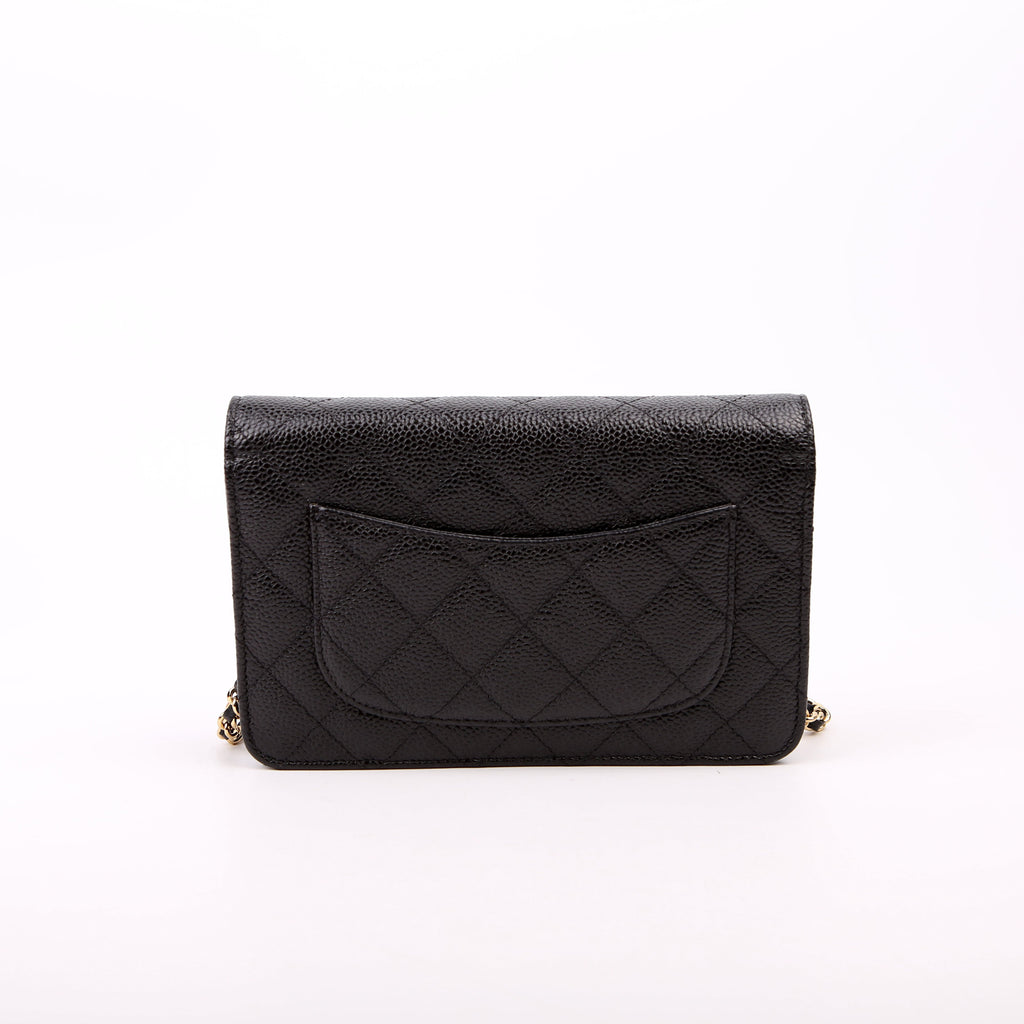 WOC Classic Quilted Caviar Black