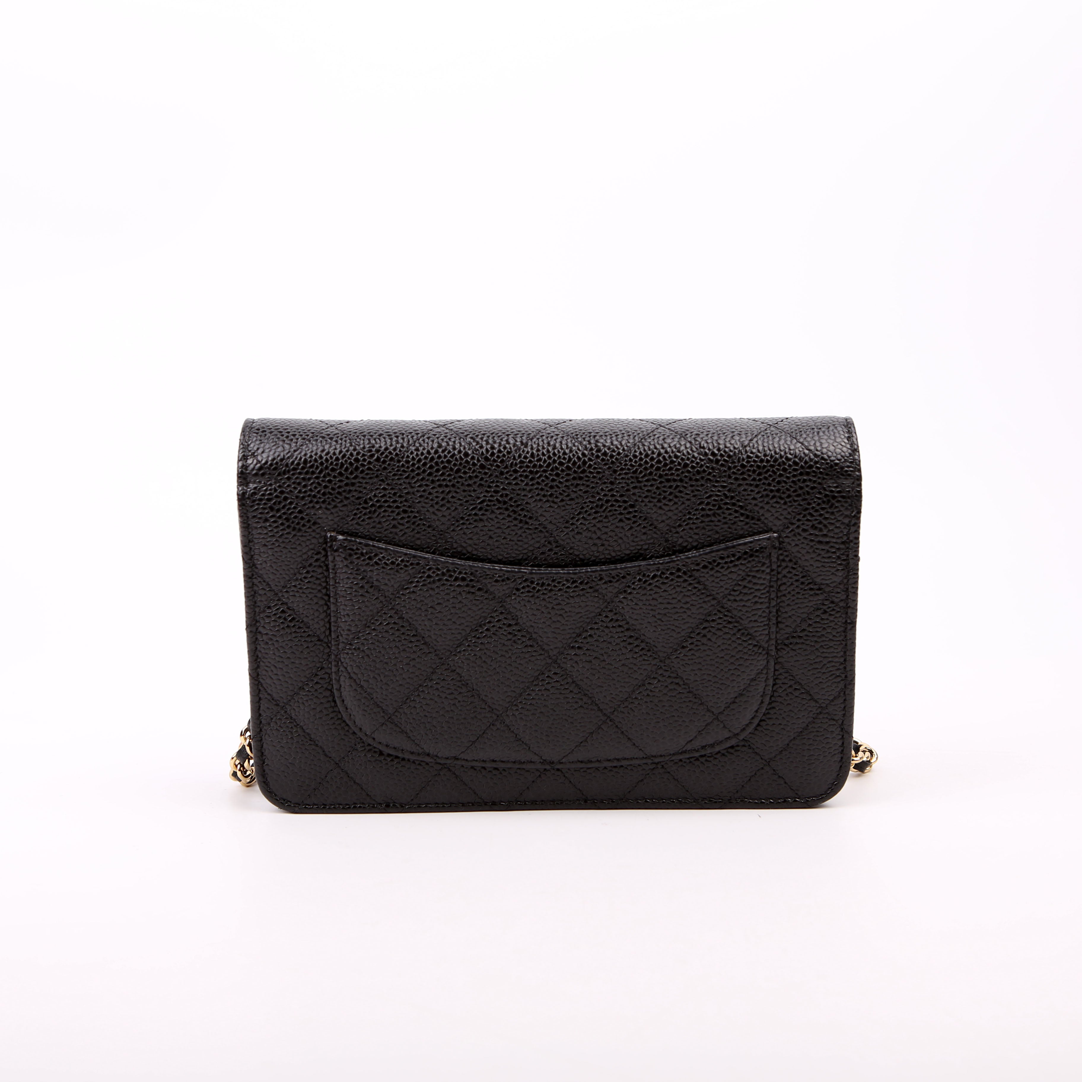 WOC Classic Quilted Caviar Black