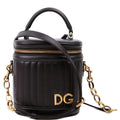 DG Girls Top Handle Bucket Nappa Black