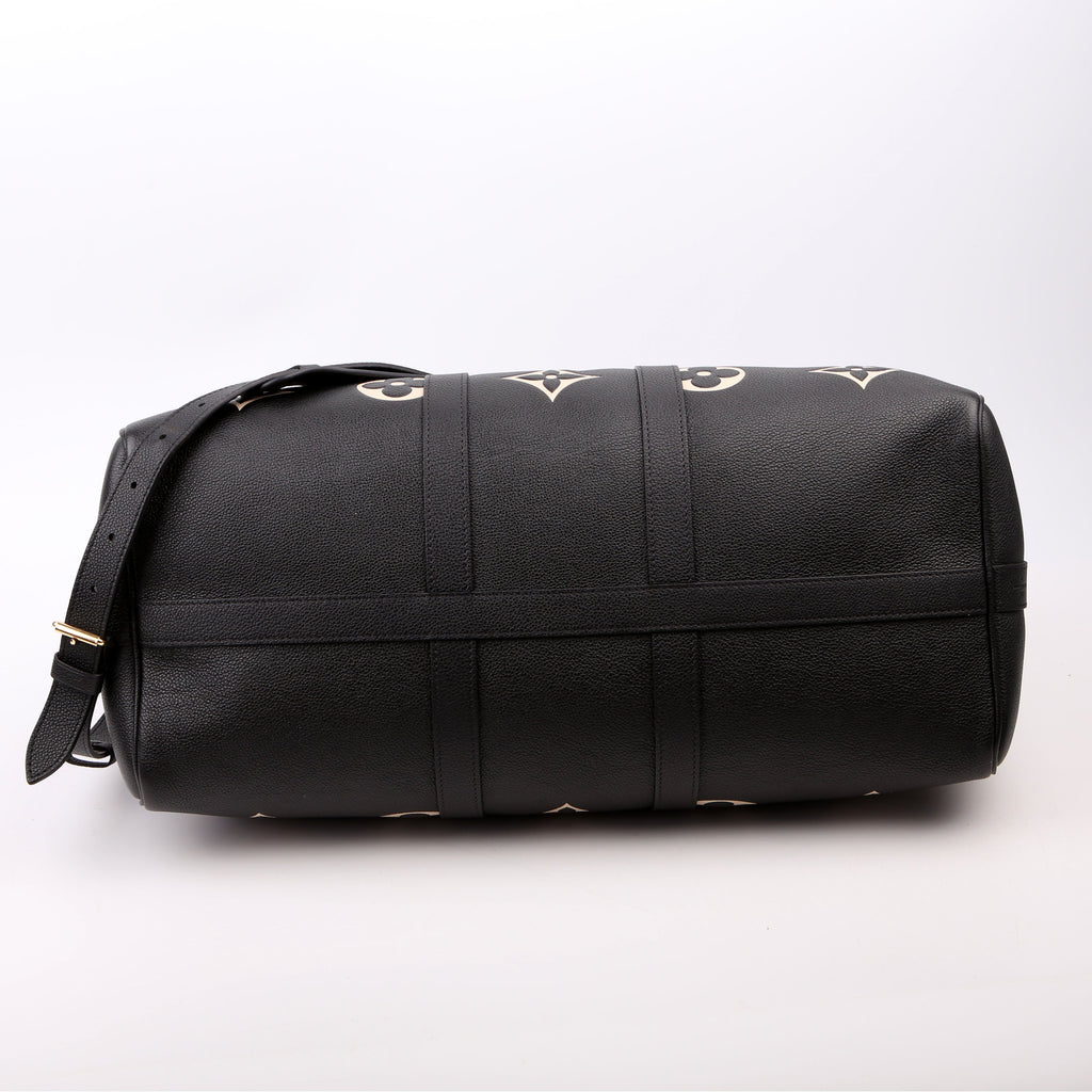 Keepall 45 Bandouliere Bicolor Empreinte