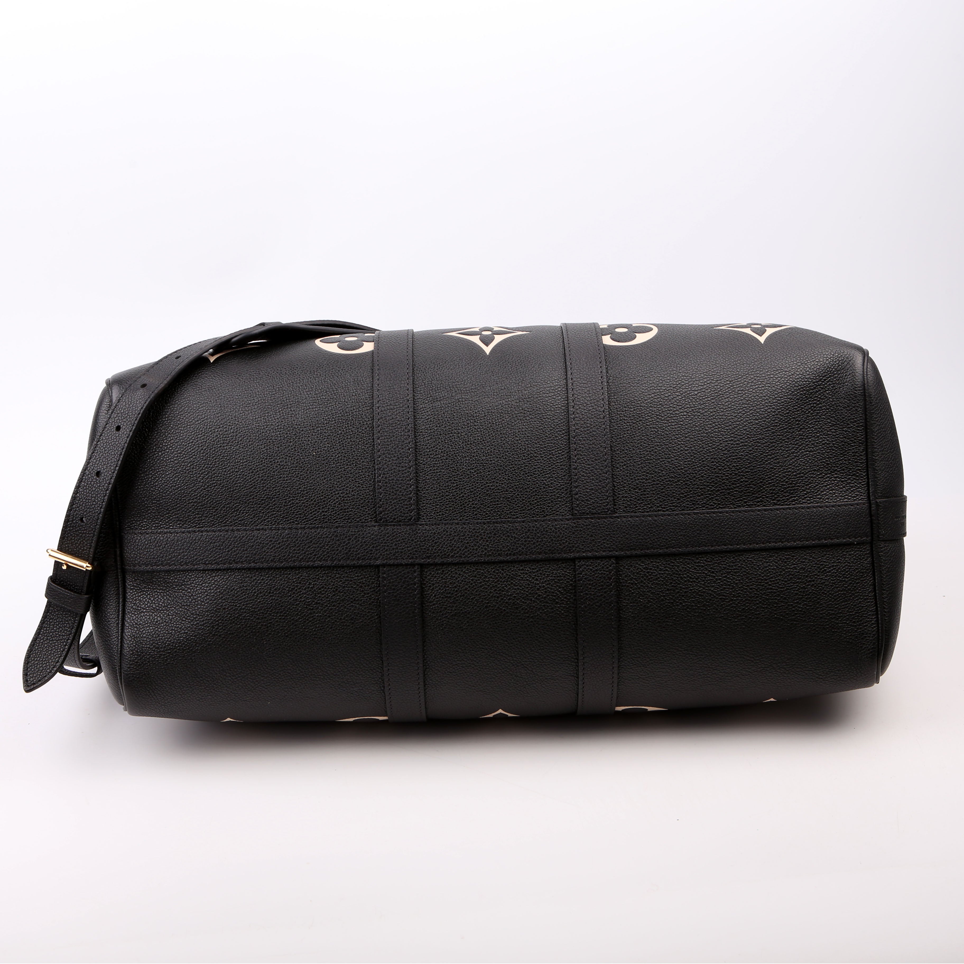 Keepall 45 Bandouliere Bicolor Empreinte