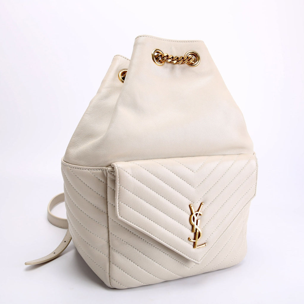 Joe Backpack Quilted Lambskin 672609 Cream