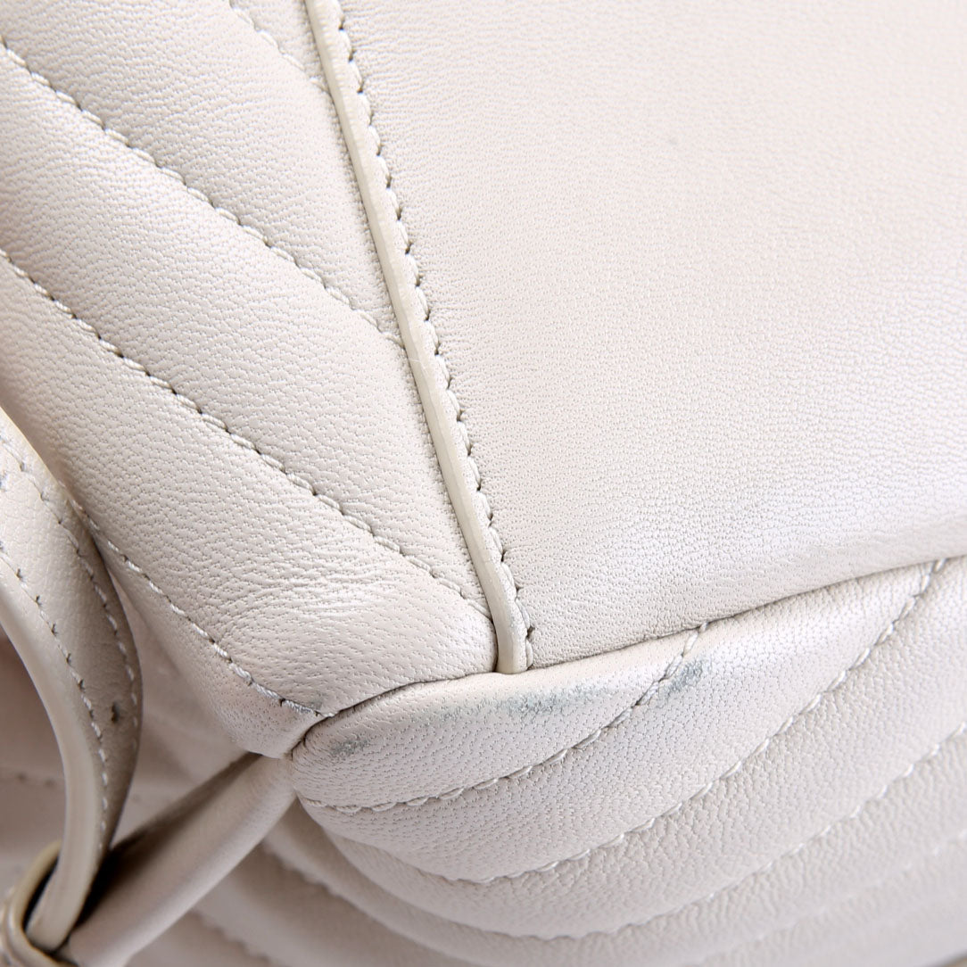 Joe Backpack Quilted Lambskin 672609 Cream