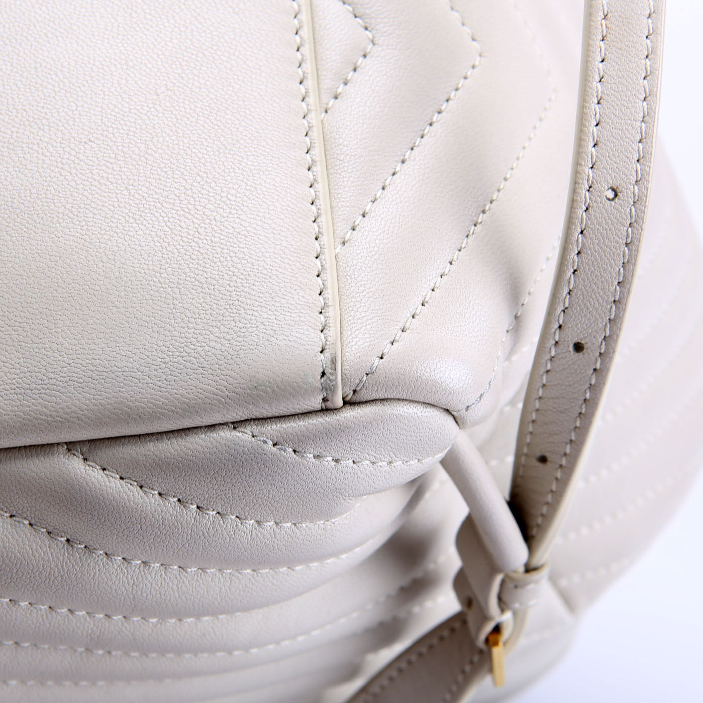 Joe Backpack Quilted Lambskin 672609 Cream