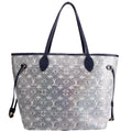 Neverfull MM Monoglam Navy