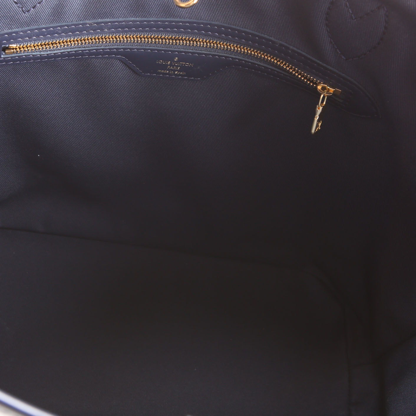 Neverfull MM Monoglam Navy