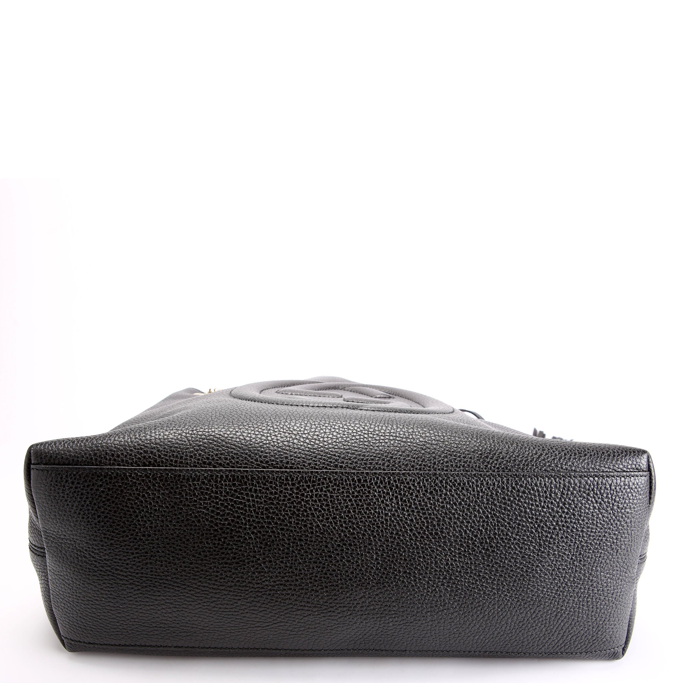 536196 Soho Chain Tote Newer Black