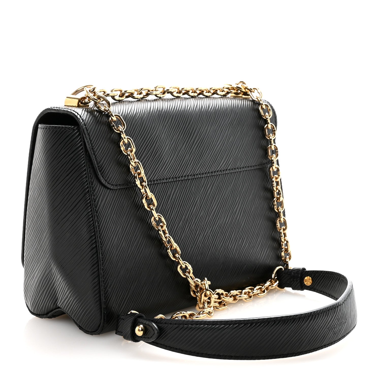Louis Vuitton Epi Twist Shoulder Bag MM  Black