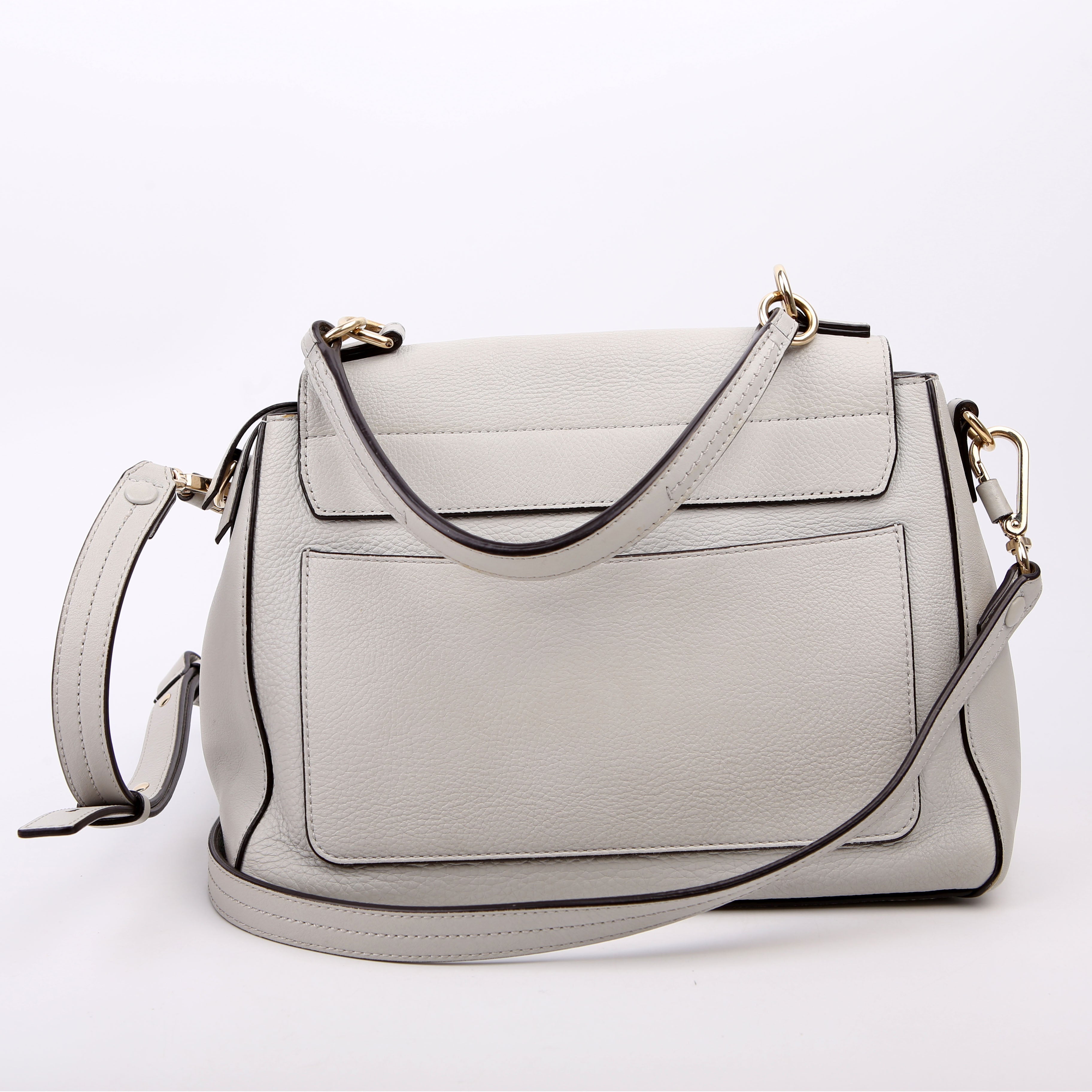 Faye Day Shoulder Bag Small Grey