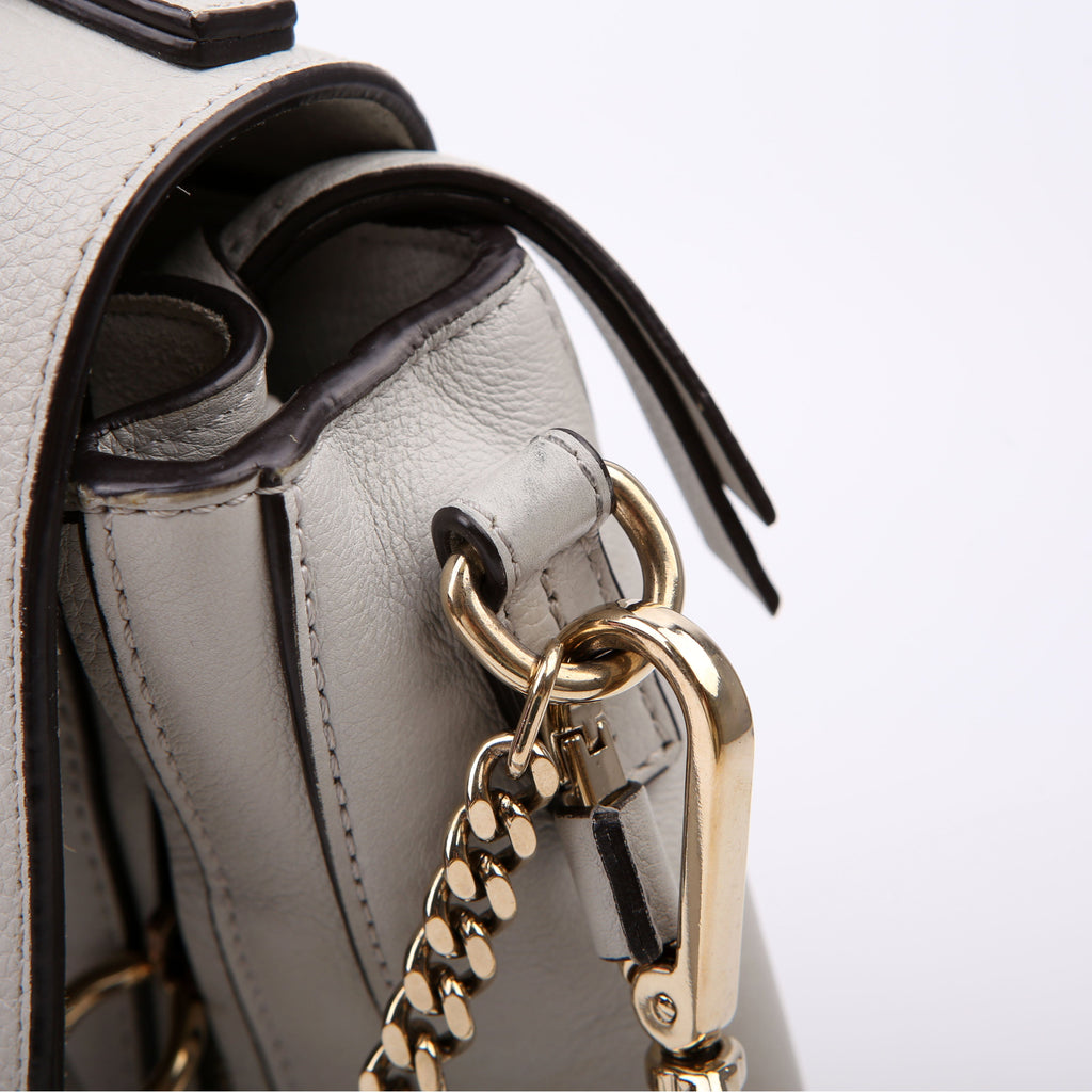 Faye Day Shoulder Bag Small Grey