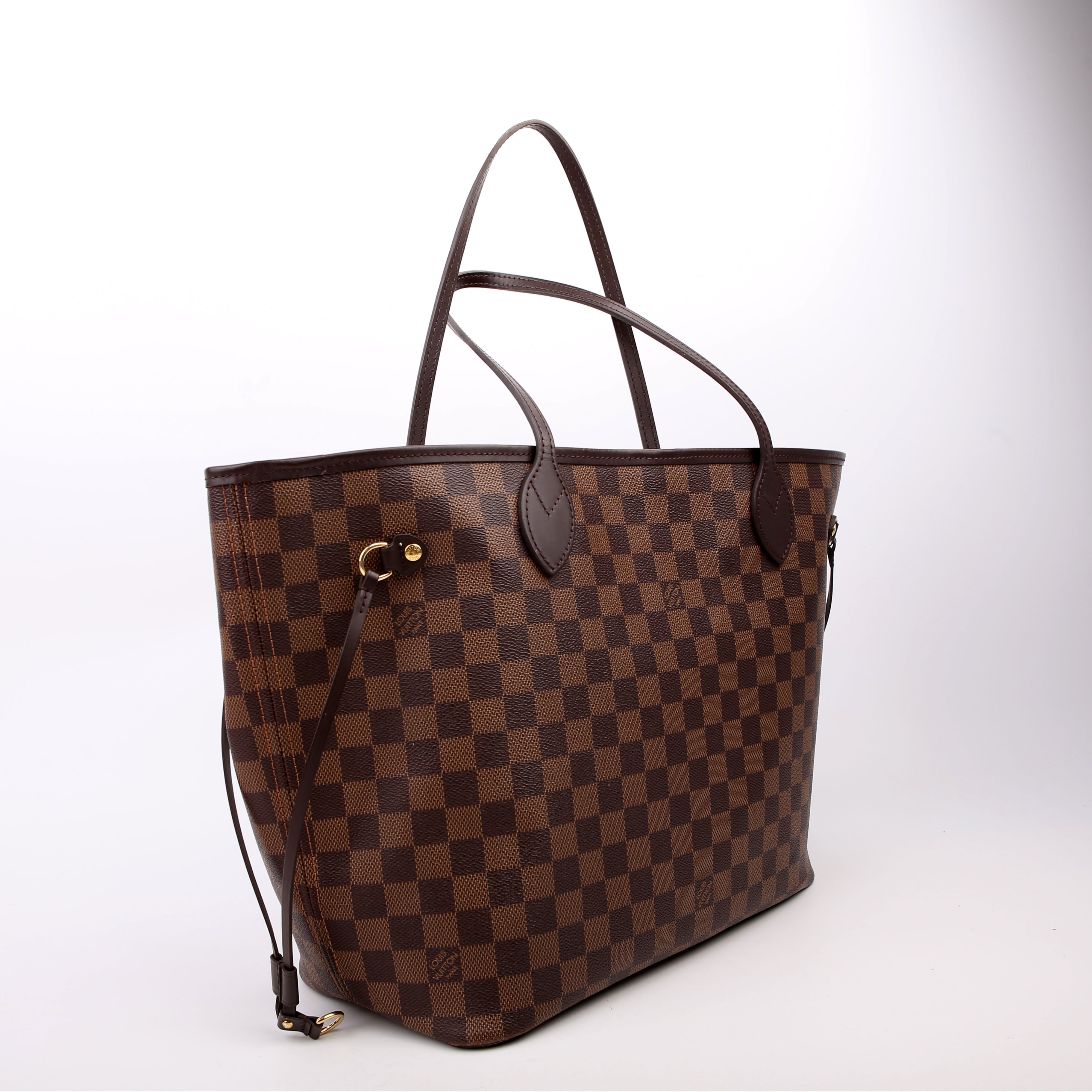 Neverfull With Wallet MM Damier Ebene Pink