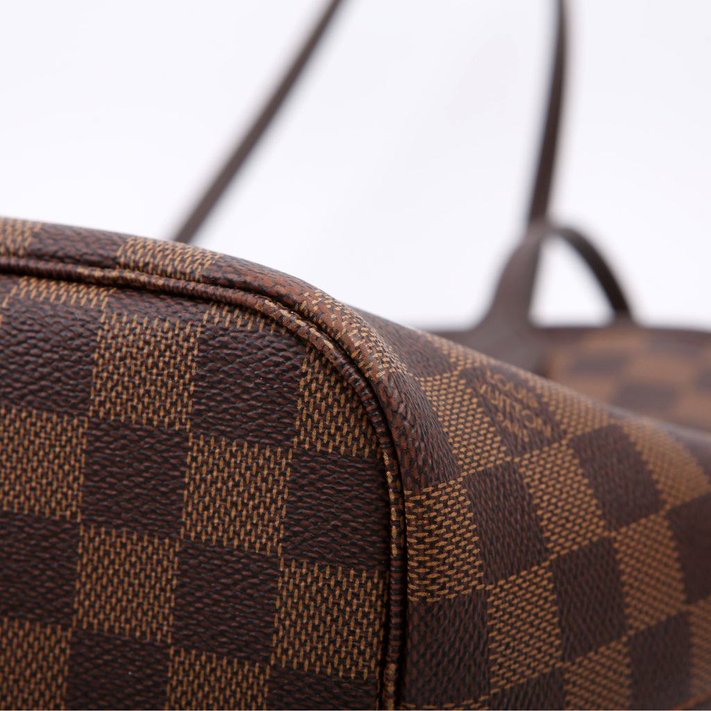 Neverfull With Wallet MM Damier Ebene Pink