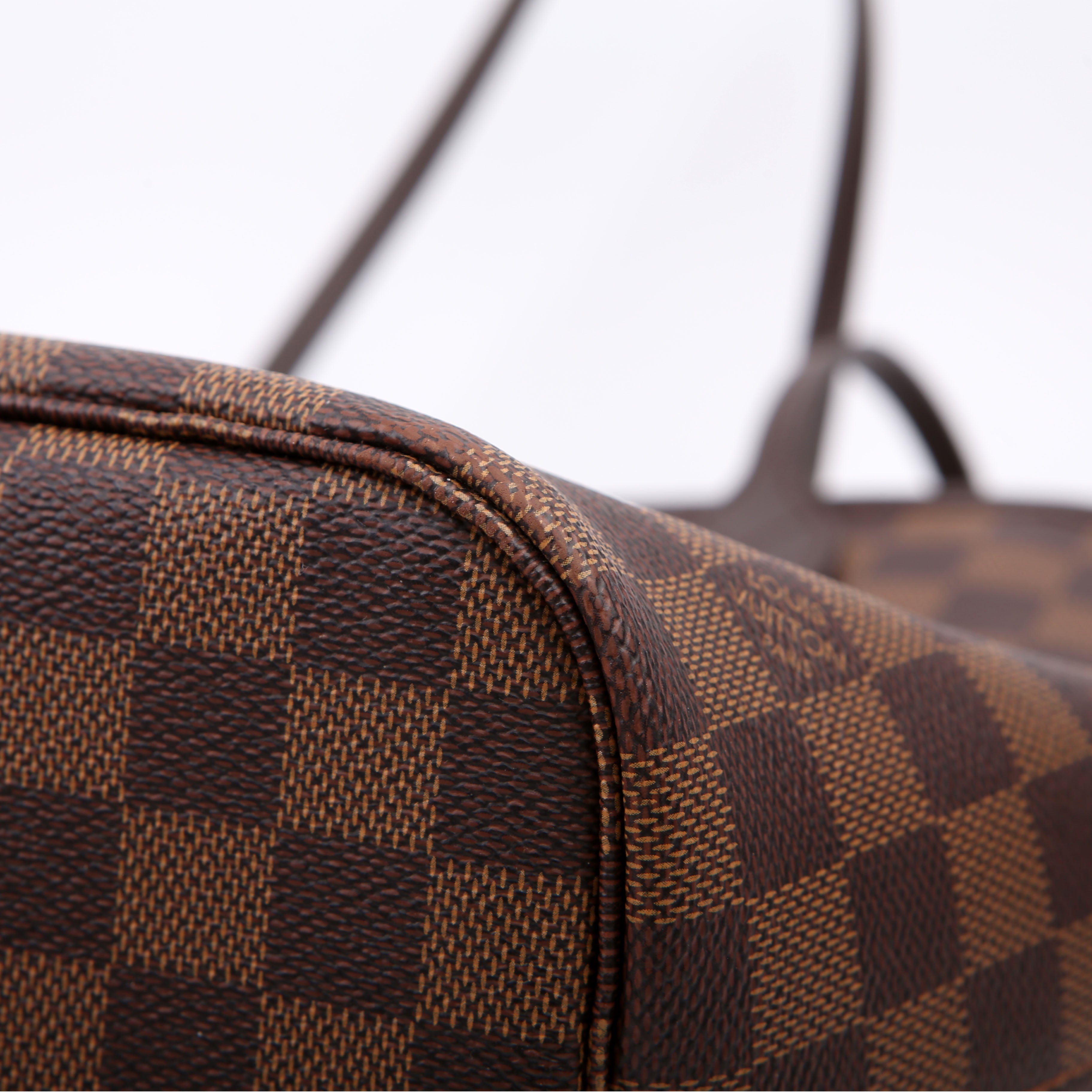 Neverfull With Wallet MM Damier Ebene Pink