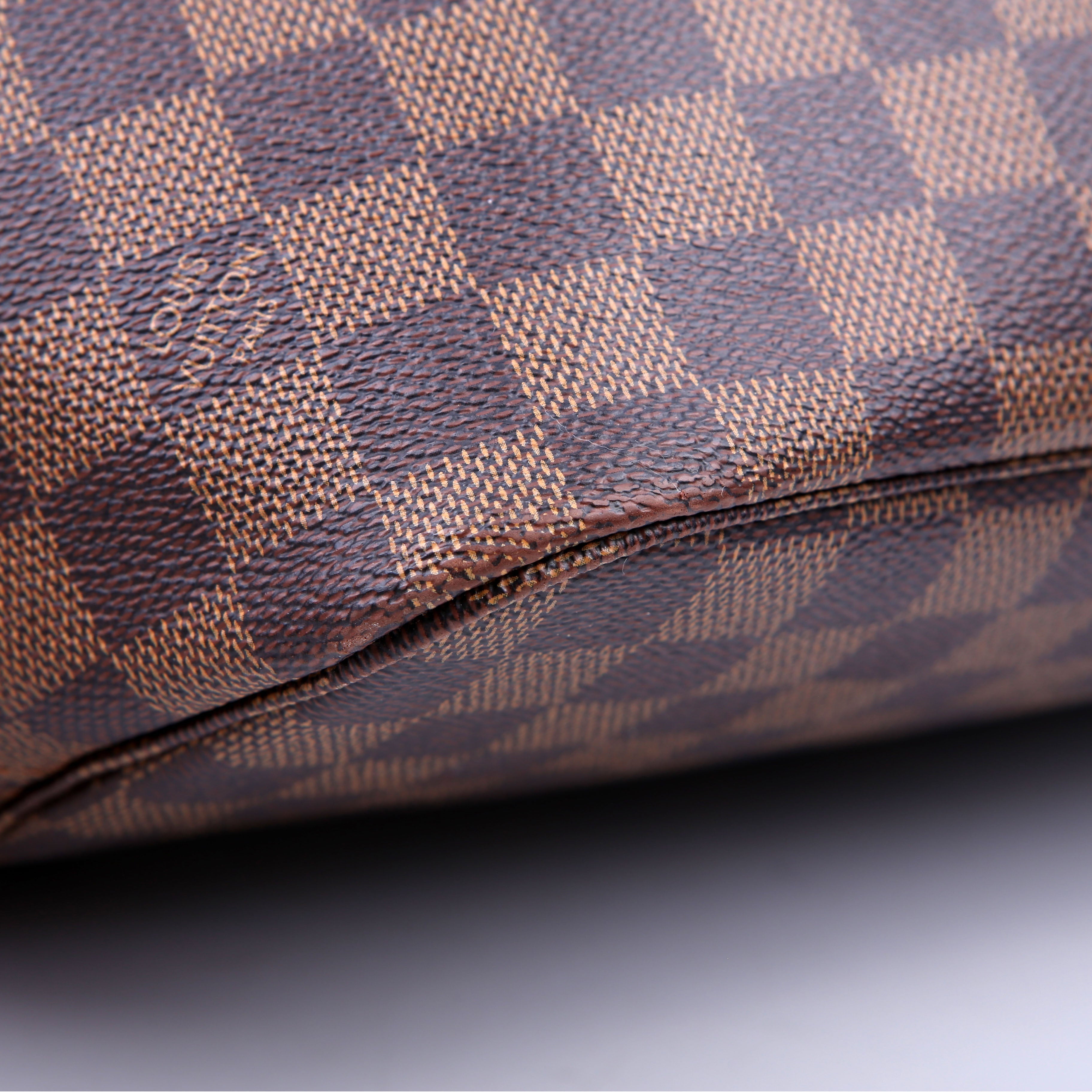 Neverfull With Wallet MM Damier Ebene Pink