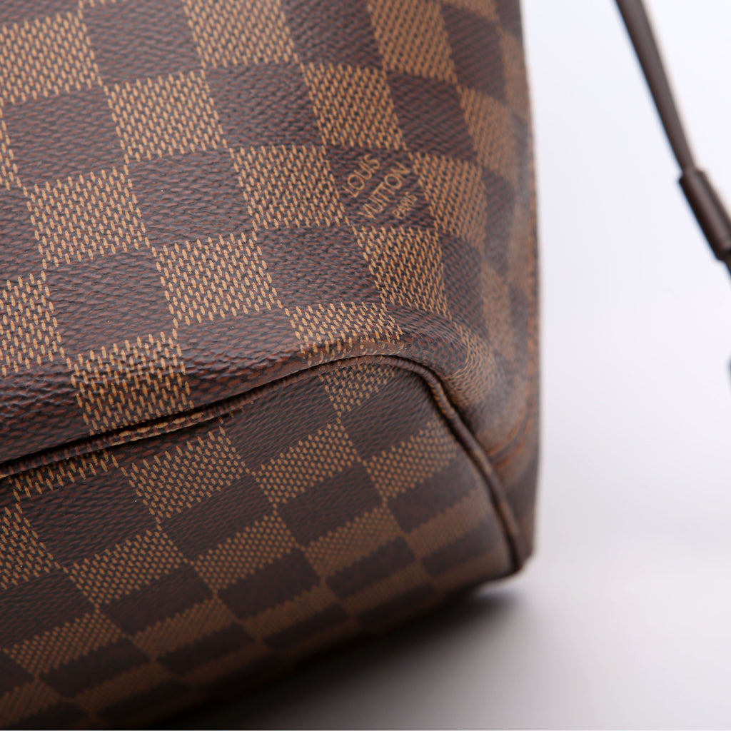 Neverfull With Wallet MM Damier Ebene Pink